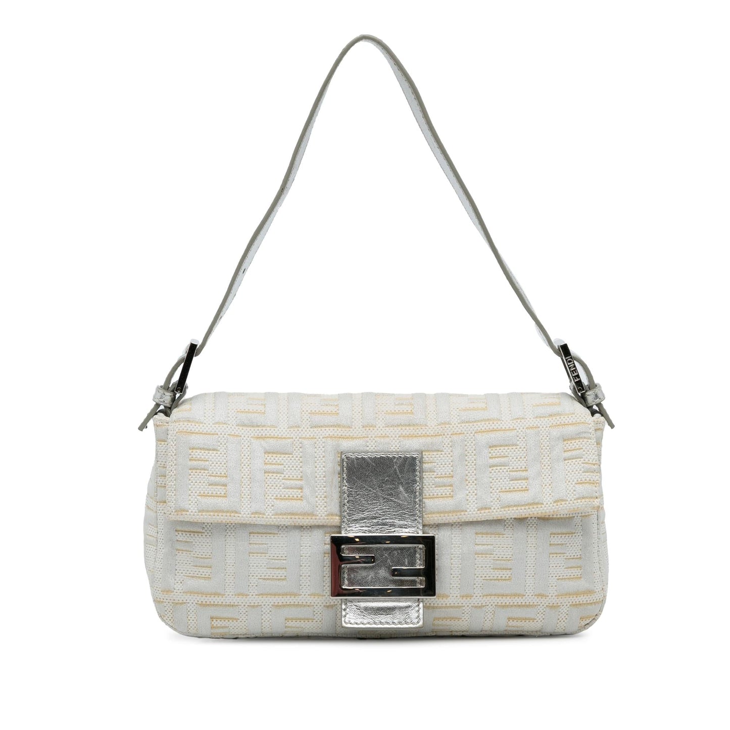 Fendi Zucca Baguette Shg Iickpm Handbag Shoulder Bag