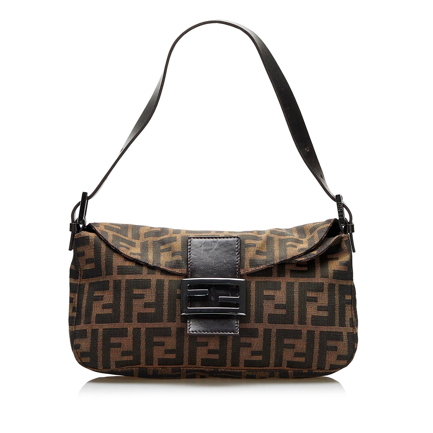 Fendi Zucca Baguette Shg Zf7R4Y Handbag Shoulder Bag
