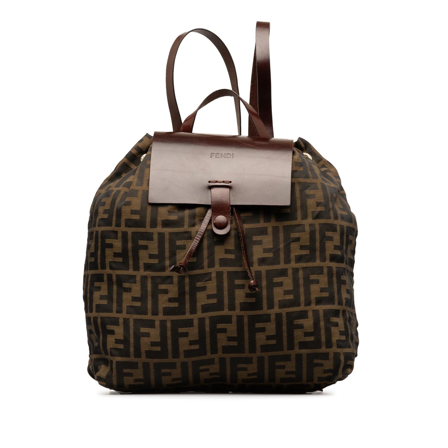 Fendi Zucca Backpack Shg E7Xsce Canvas