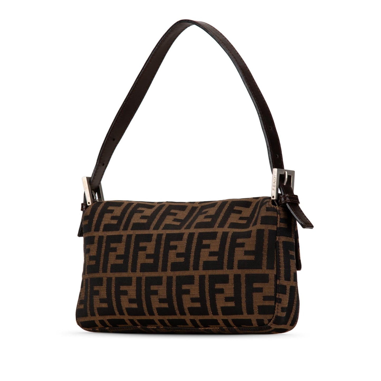 Fendi Zucca Baguette Shg L0Ezkn Shoulder Bag Canvas