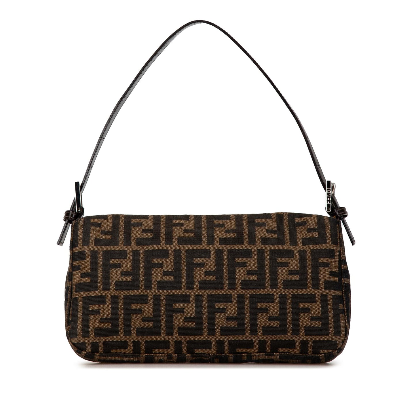 Fendi Zucca Baguette Shg Mqp0Ux Shoulder Bag Canvas