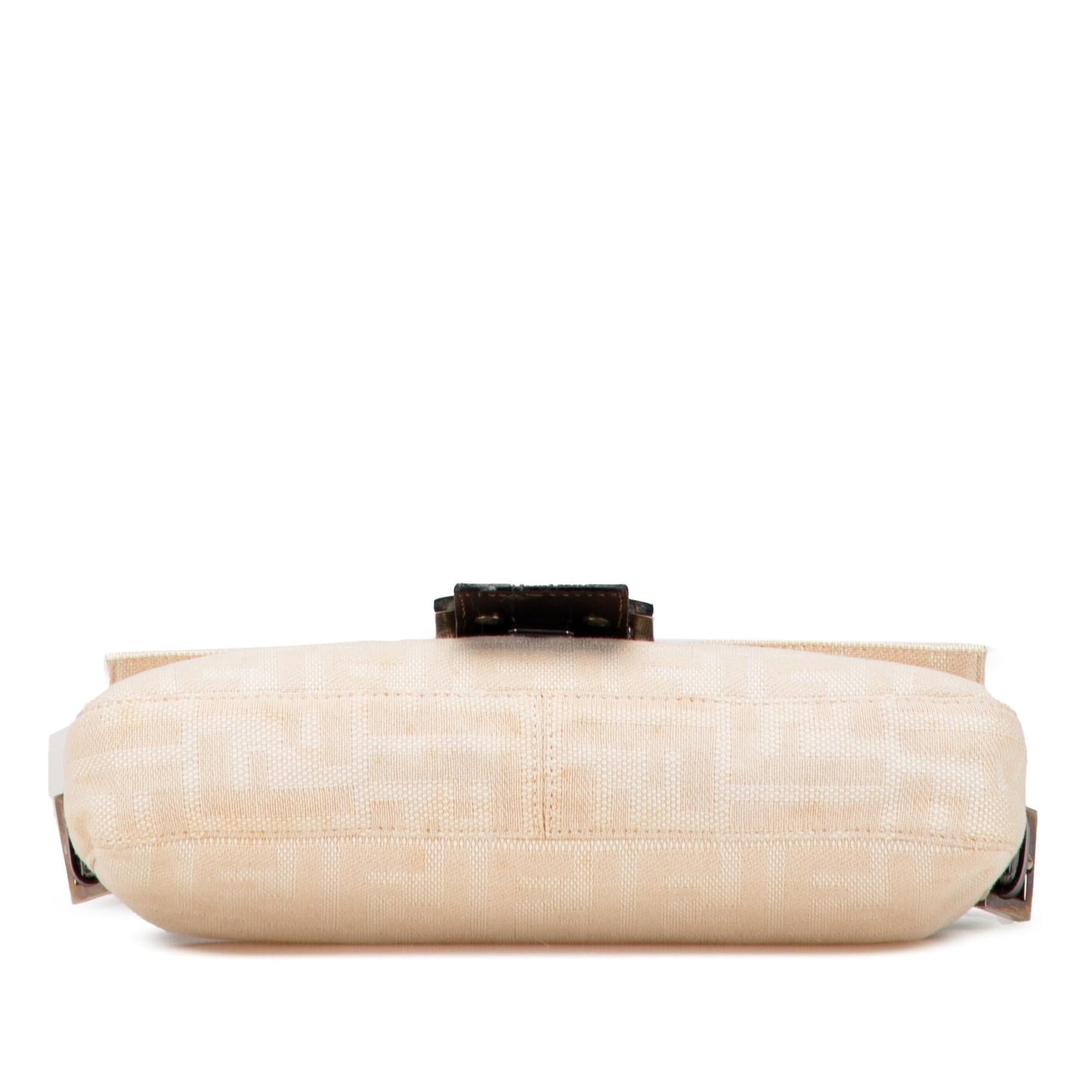Fendi Zucca Baguette Shoulder Bag Canvas