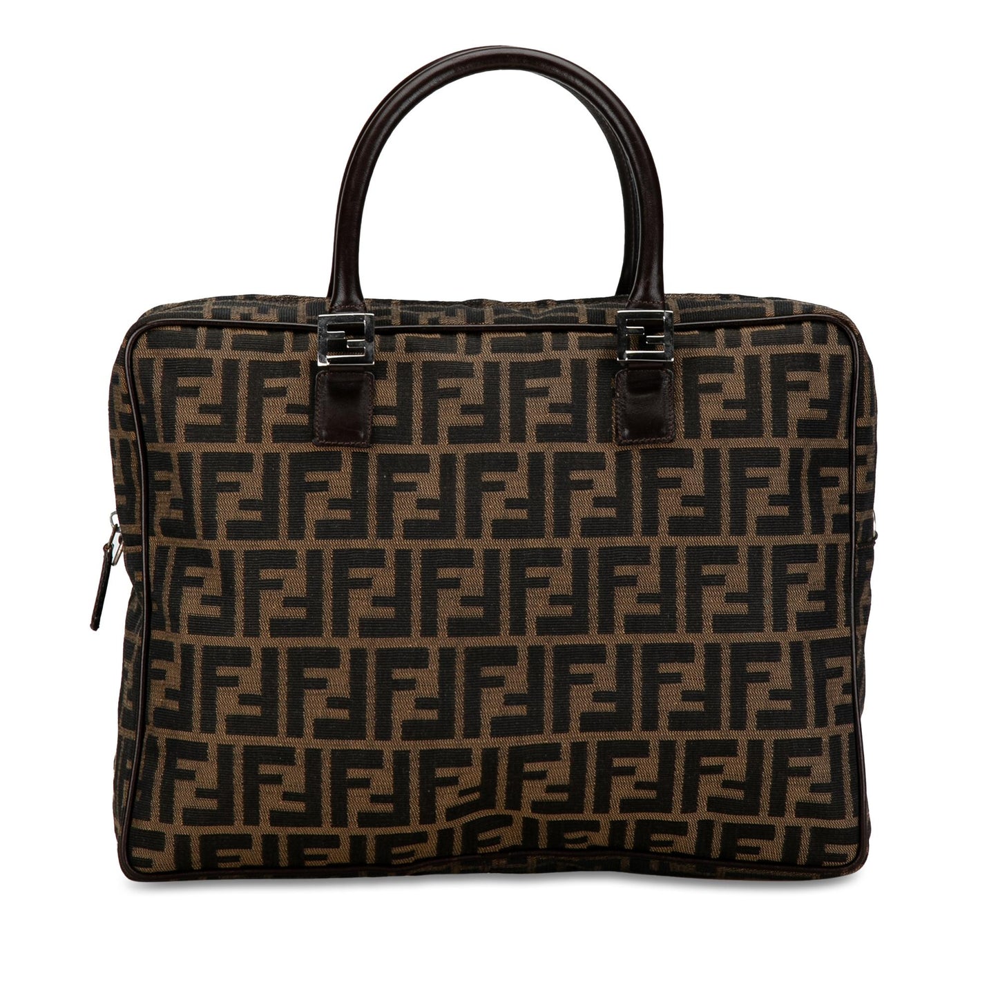 Fendi Zucca Business Bag Shg Zftp7M Canvas Tote Bag