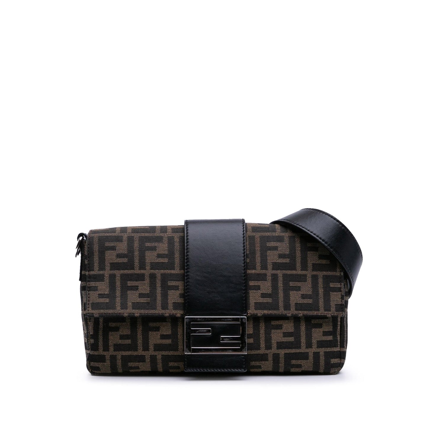 Fendi Zucca Convertible Baguette Satchel Canvas Satchel Bag Baguette Satchel 1