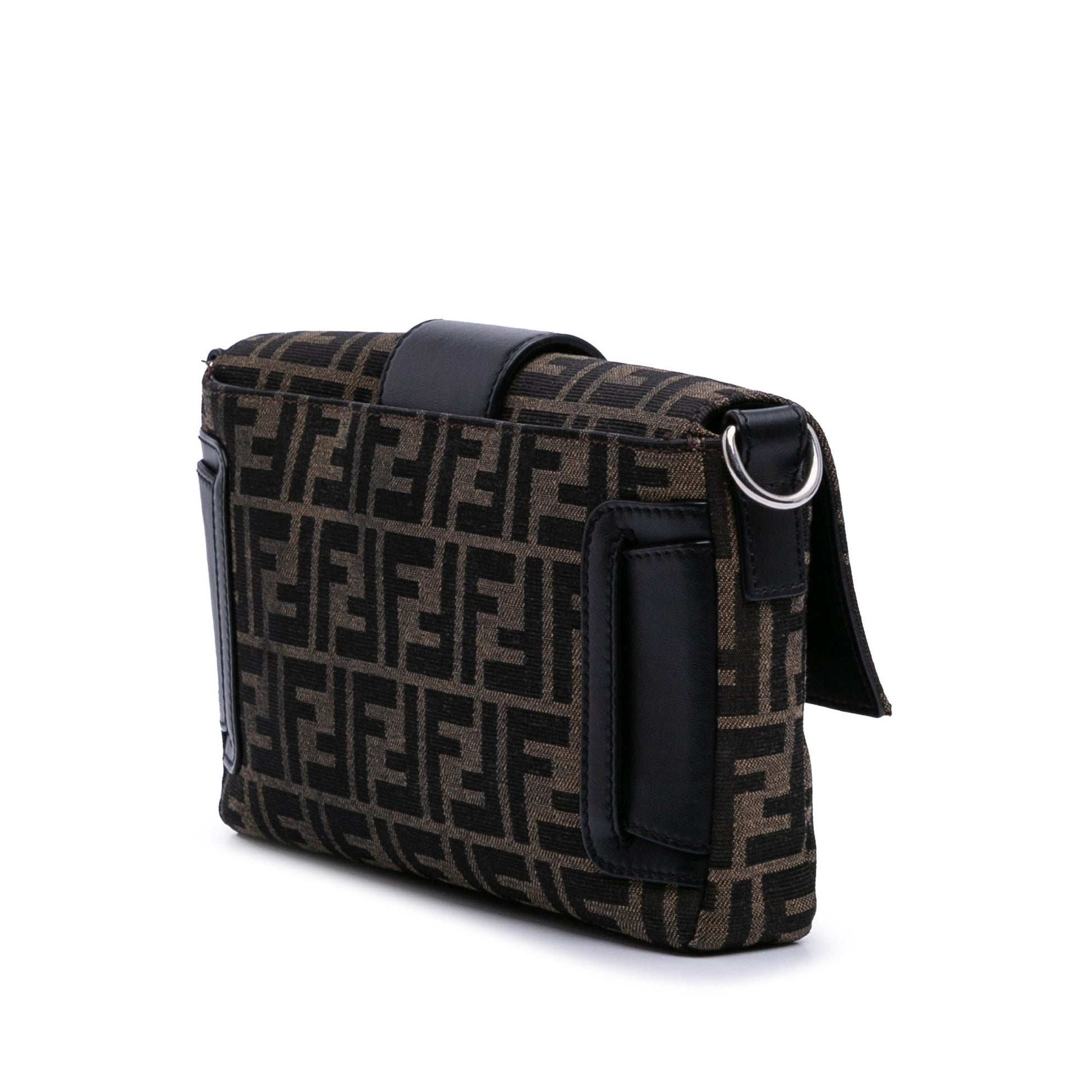 Fendi Zucca Convertible Baguette Satchel Canvas Satchel Bag Baguette Satchel 1