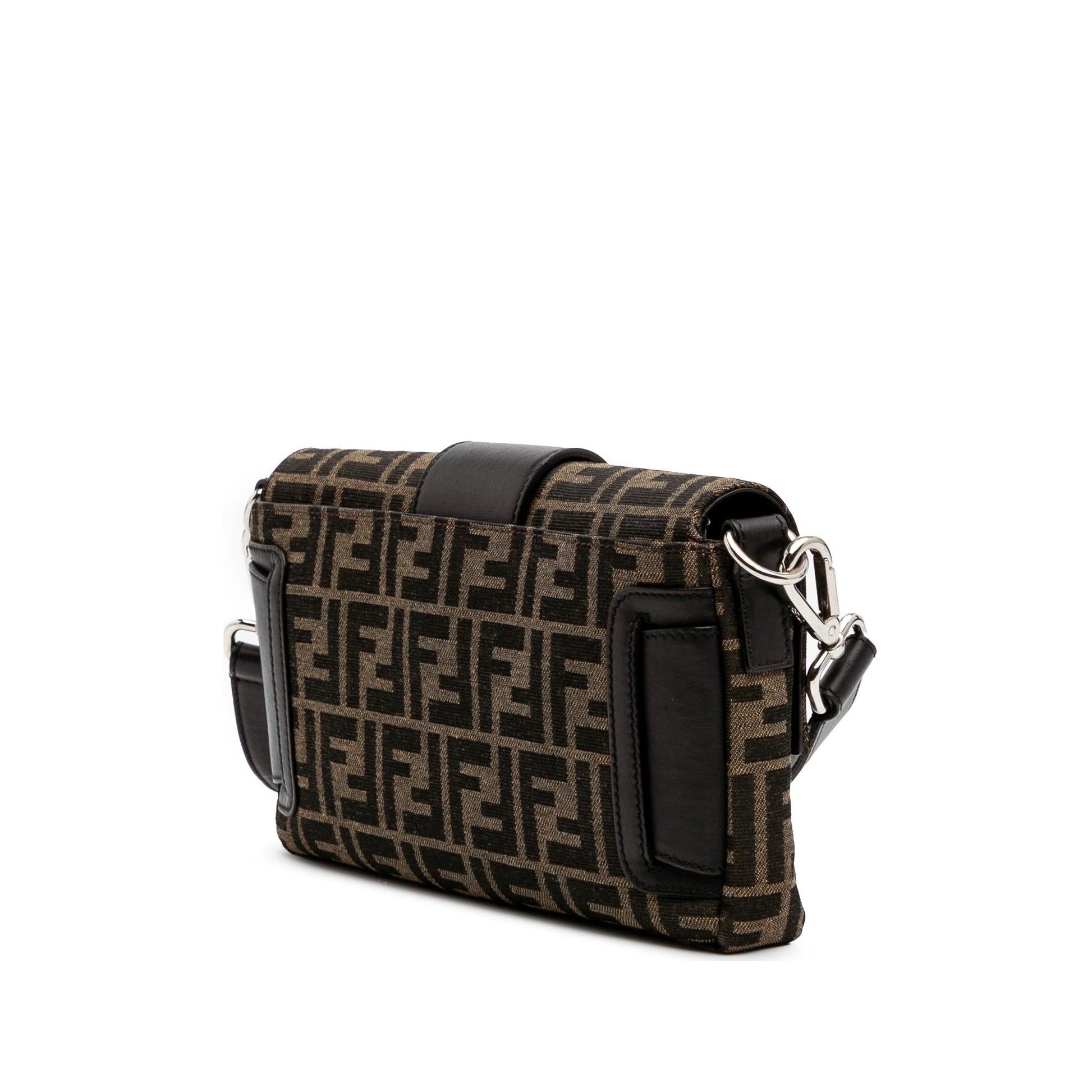 Fendi Zucca Convertible Baguette Satchel Canvas Satchel Bag Baguette Satchel 2