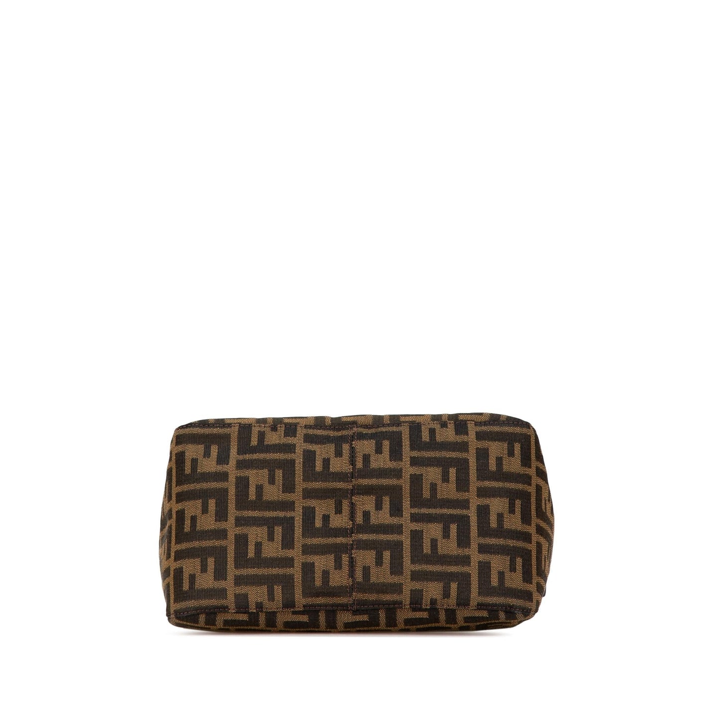 Fendi Zucca Double Mamma Shg Kjxsjw Shoulder Bag Canvas Flap