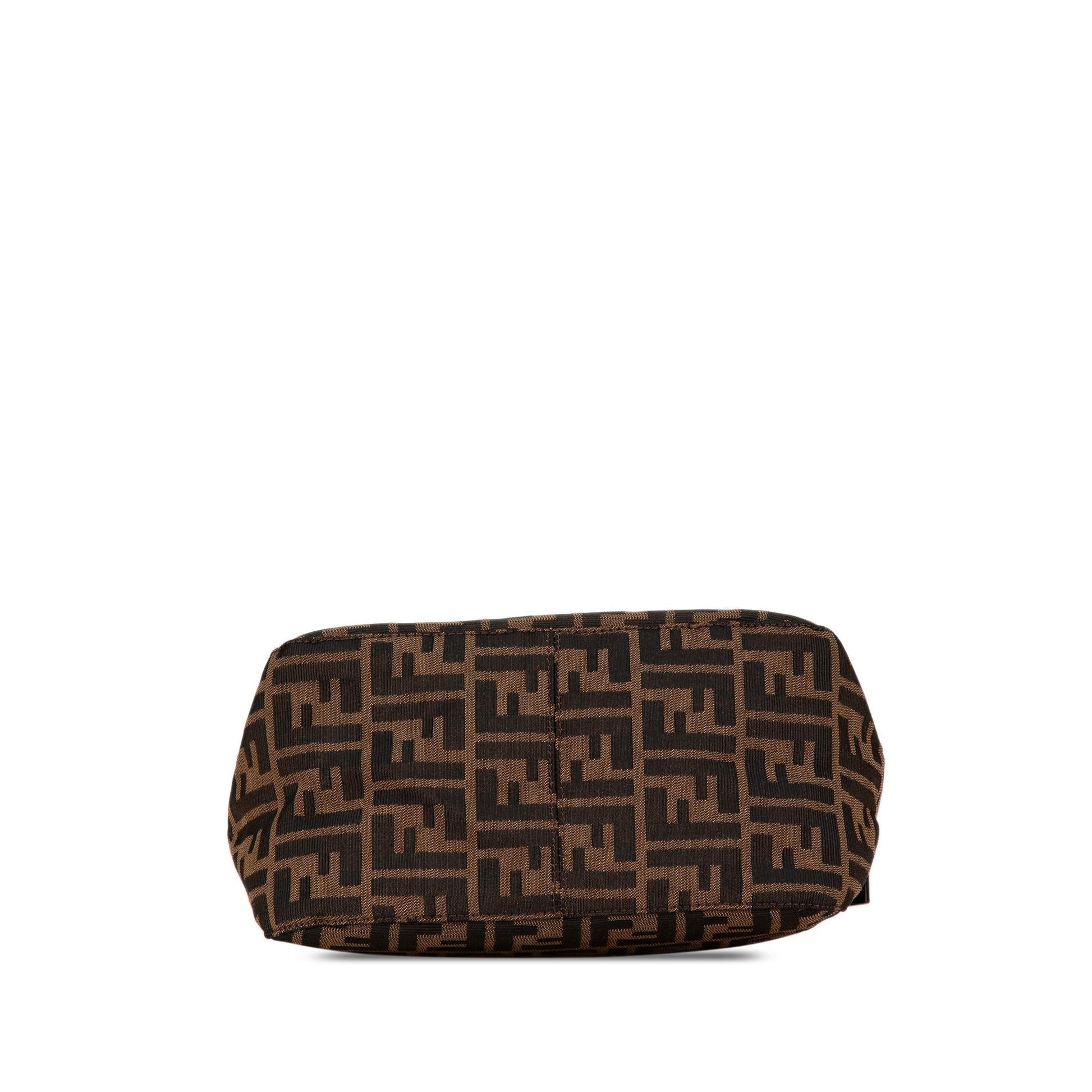 Fendi Zucca Double Shoulder Bag Shg Ulez5F Canvas Flap
