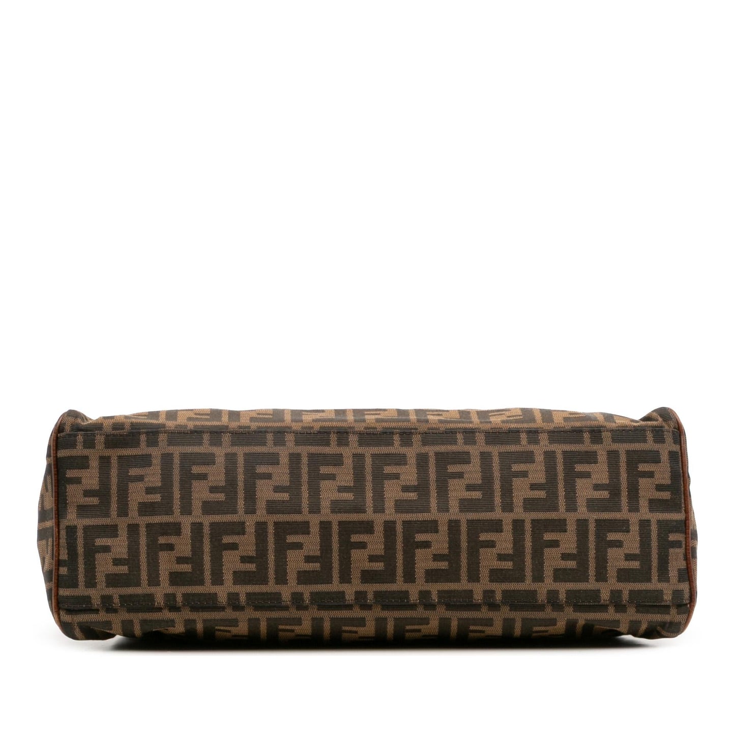 Fendi Zucca Etniko Handbag Canvas Satchel Bag