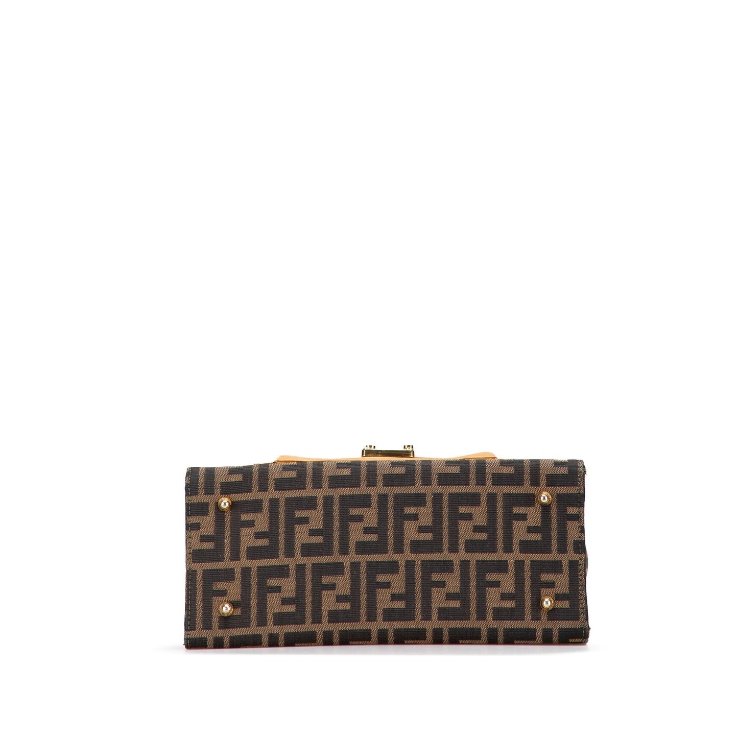 Fendi Zucca Front Pocket Tote Canvas Tote Bag