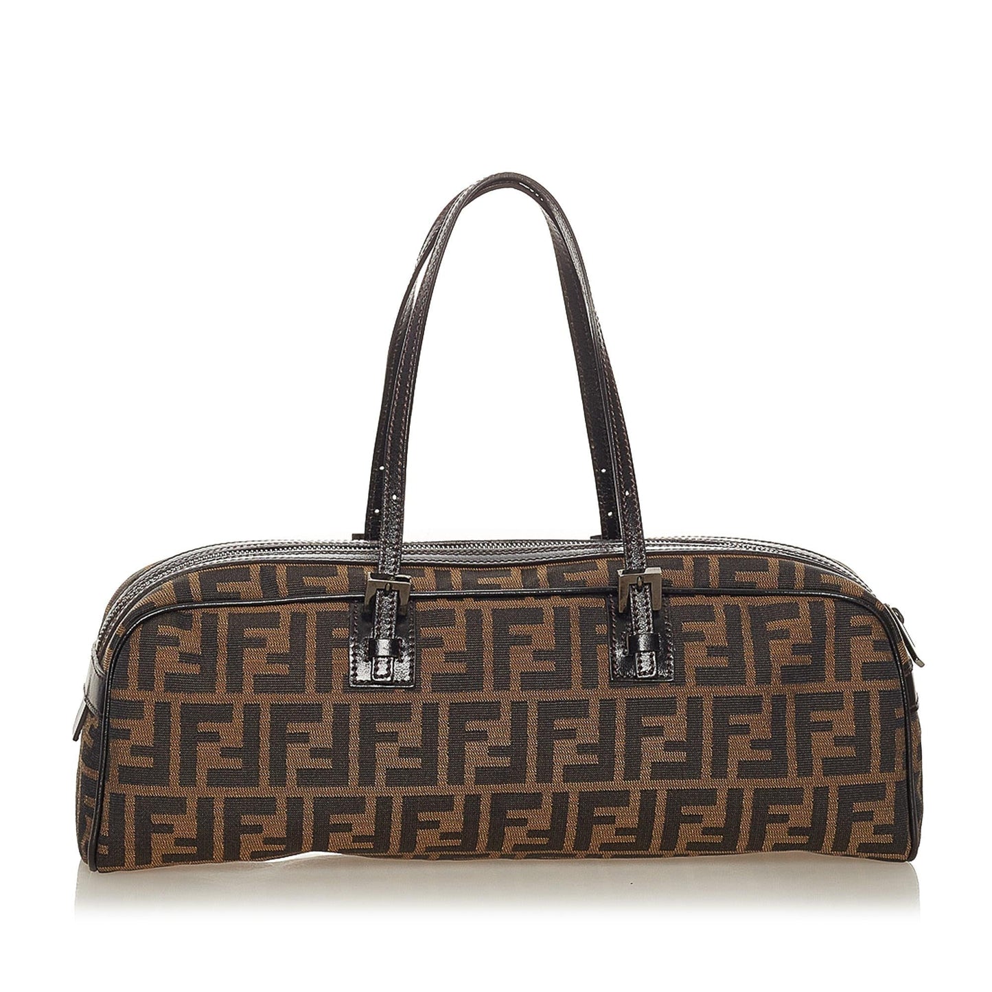 Fendi Zucca Handbag Shg Canvas Satchel Bag Handbag Shg 28054