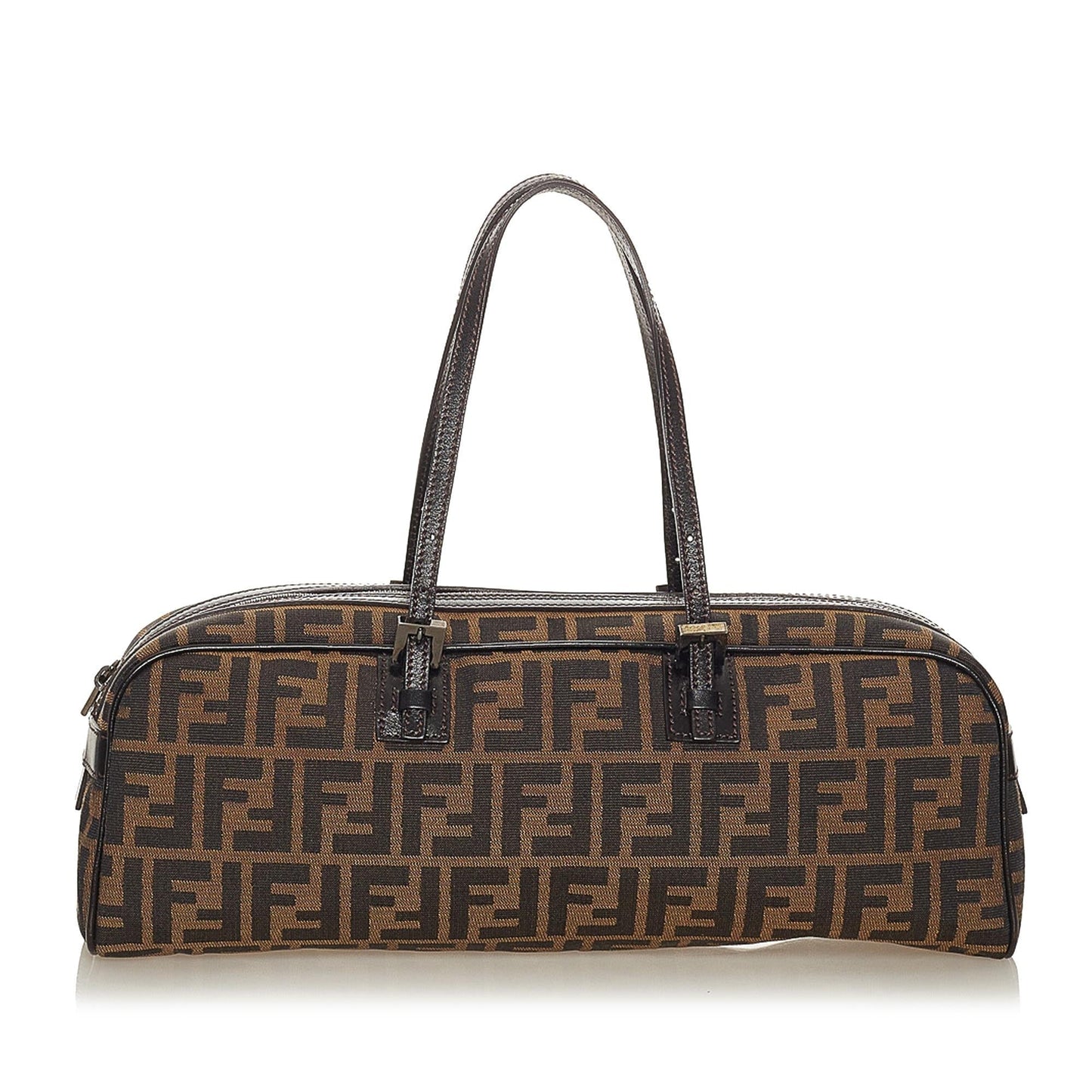 Fendi Zucca Handbag Shg Canvas Satchel Bag Handbag Shg 28054