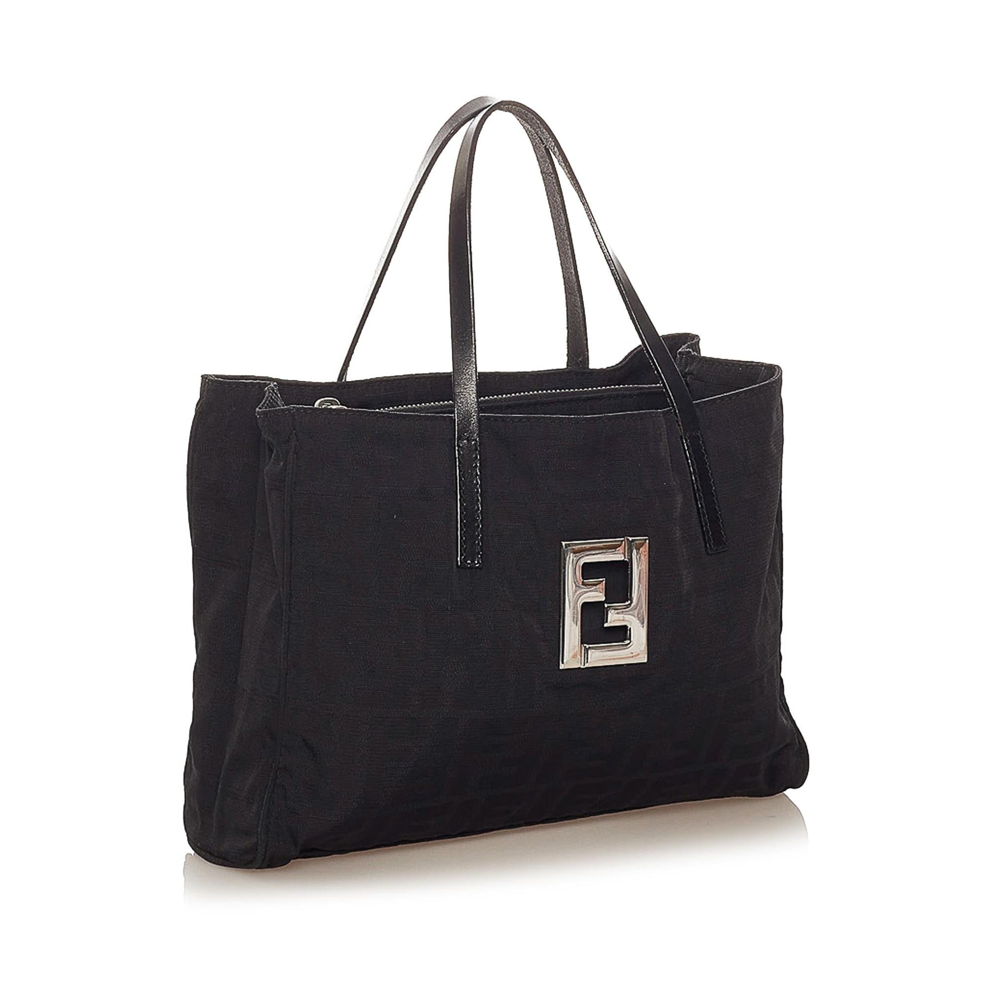 Fendi Zucca Handbag Shg Canvas Satchel Bag Handbag Shg 28120