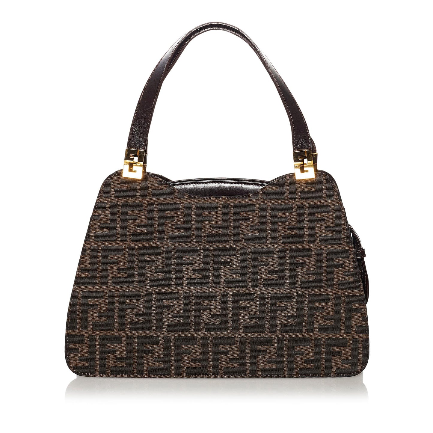 Fendi Zucca Handbag Shg Canvas Satchel Bag Handbag Shg 34090