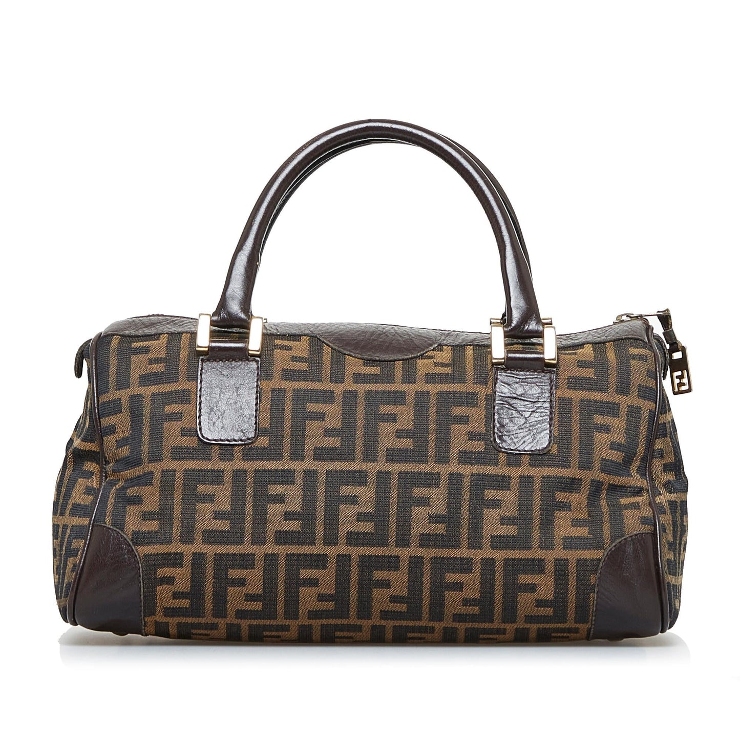 Fendi Zucca Handbag Shg Ijgucc Canvas Satchel Bag