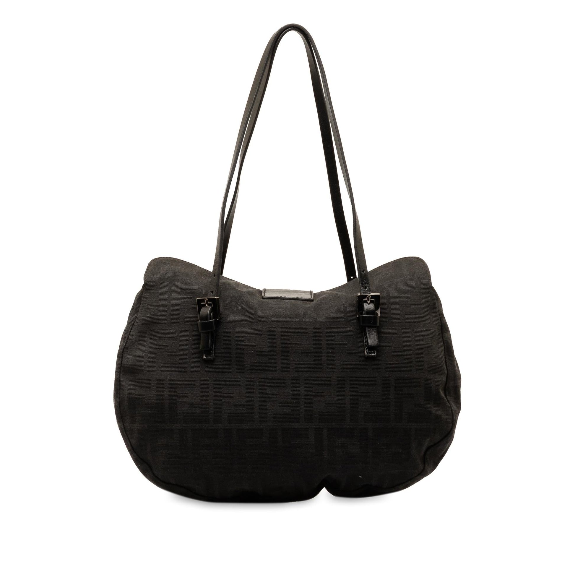 Fendi Zucca Hobo Shg Qxbd1G Canvas Shoulder Bag