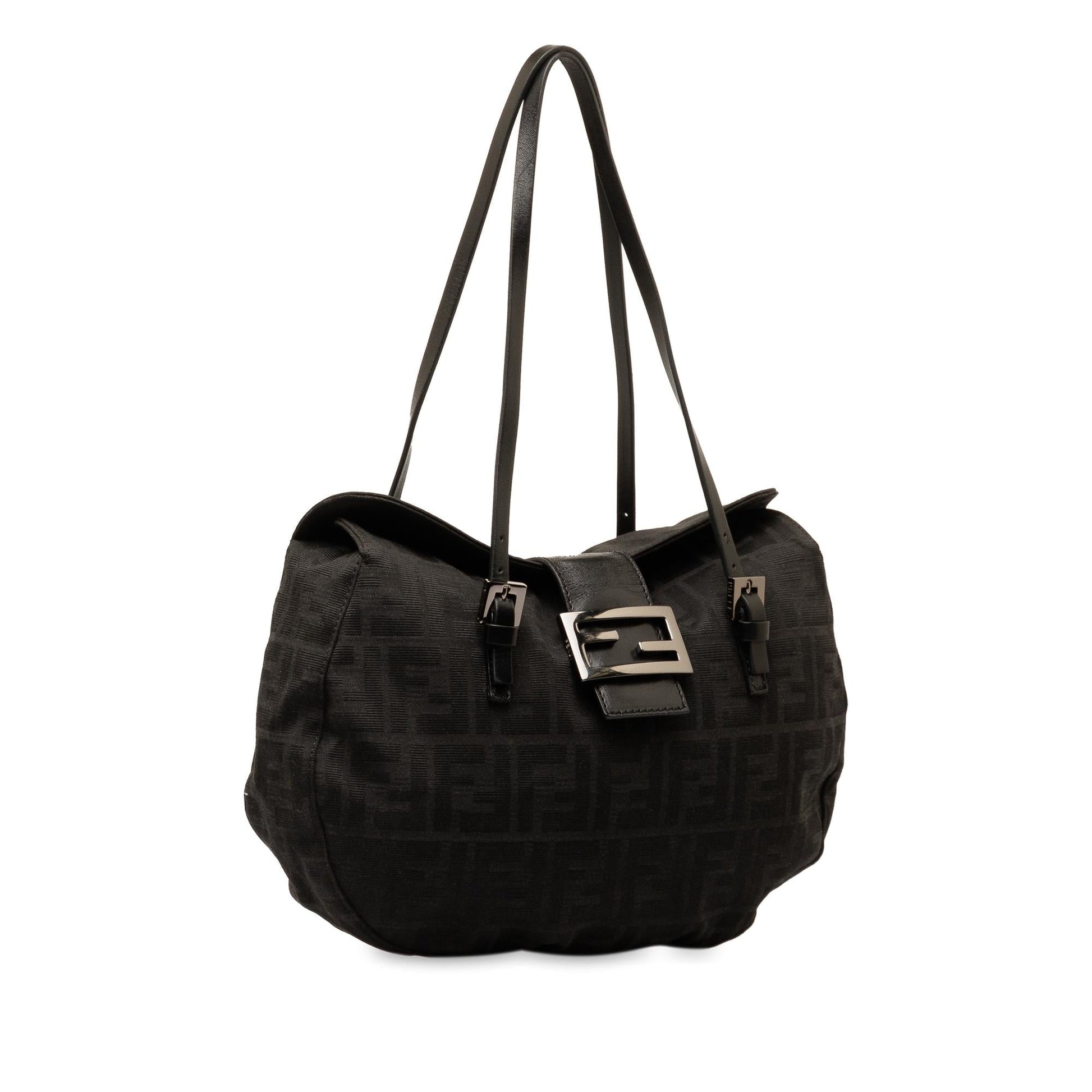 Fendi Zucca Hobo Shg Qxbd1G Canvas Shoulder Bag