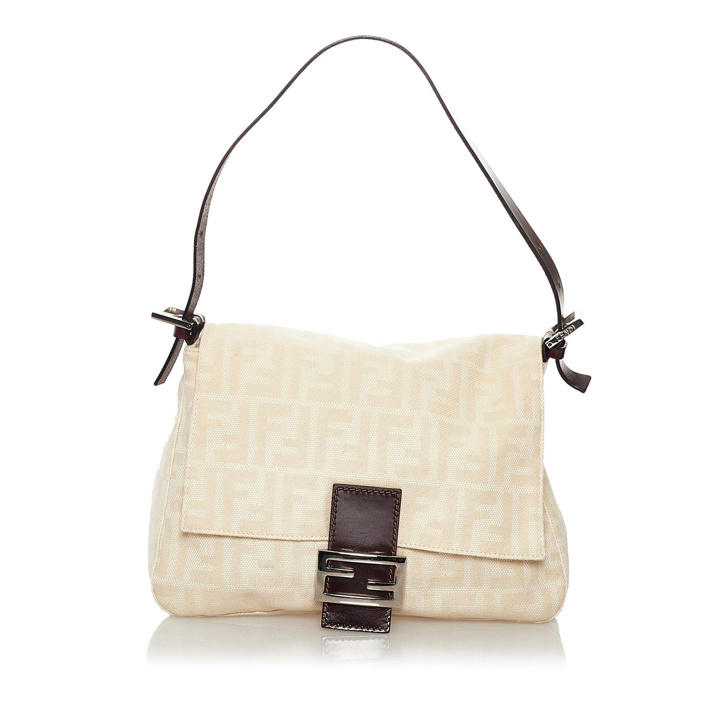 Fendi Zucca Mamma Forever Shg Shoulder Bag Canvas Forever Shg 33260
