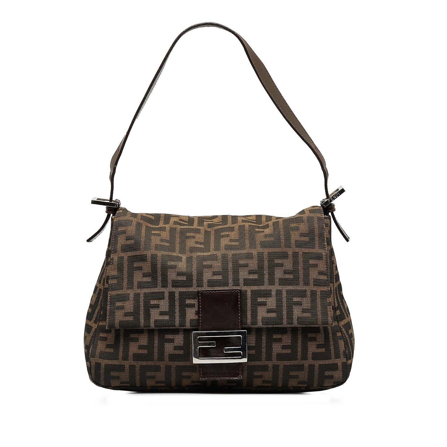 Fendi Zucca Mamma Forever Shg 2F4Urd Shoulder Bag Canvas