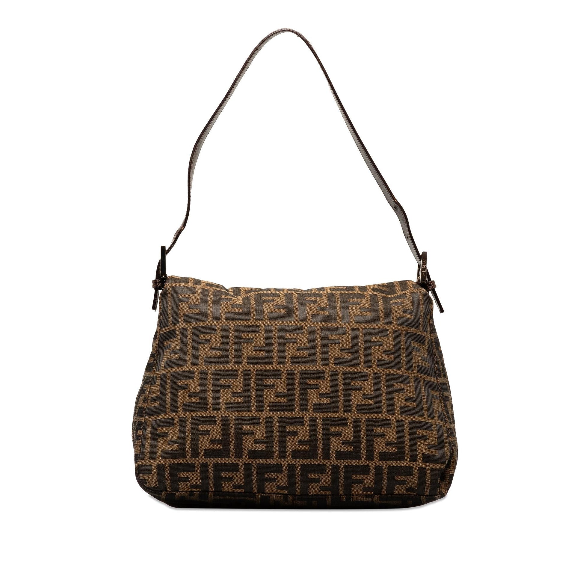 Fendi Zucca Mamma Forever Shg Yolaiv Shoulder Bag Canvas