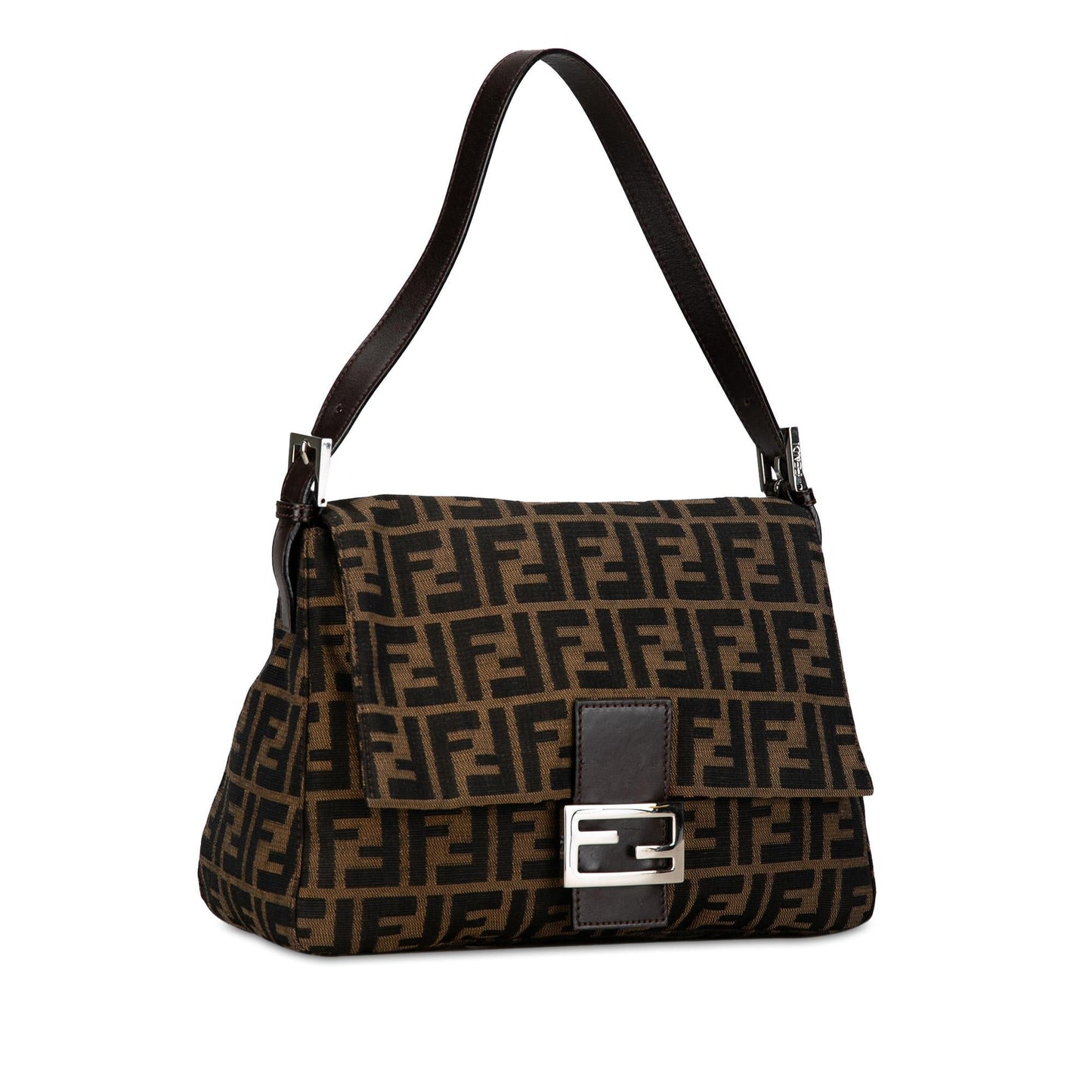 Fendi Zucca Mamma Forever Shg Ufwutd Shoulder Bag Canvas