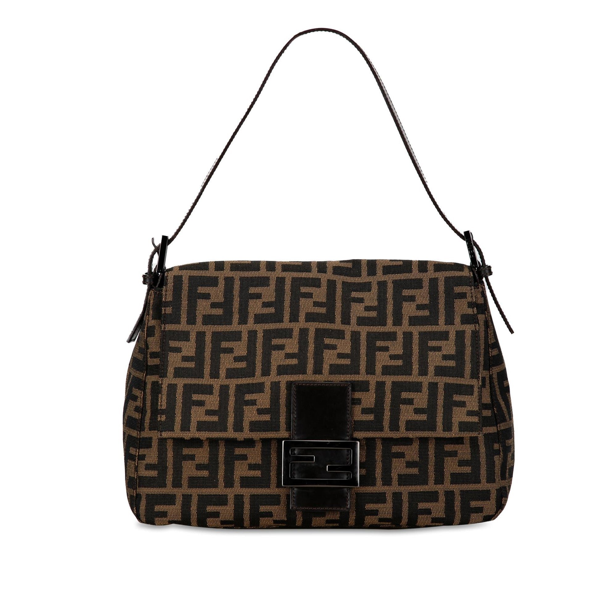 Fendi Zucca Mamma Forever Shg Wggwu1 Shoulder Bag Canvas