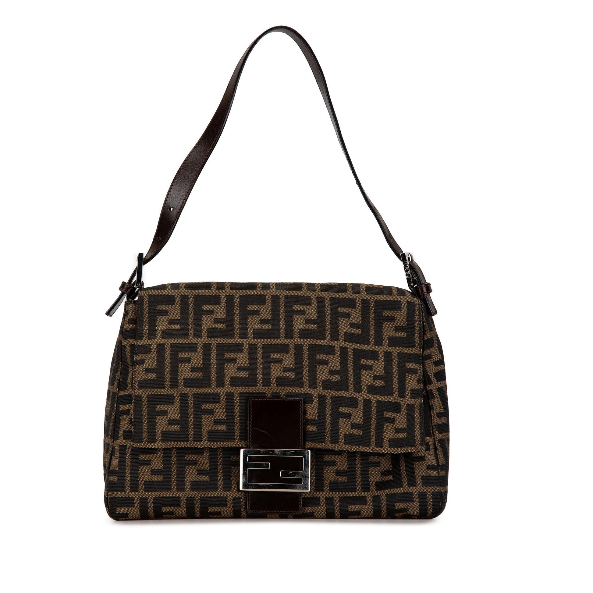 Fendi Zucca Mamma Forever Shg Fgkdjp Shoulder Bag Canvas