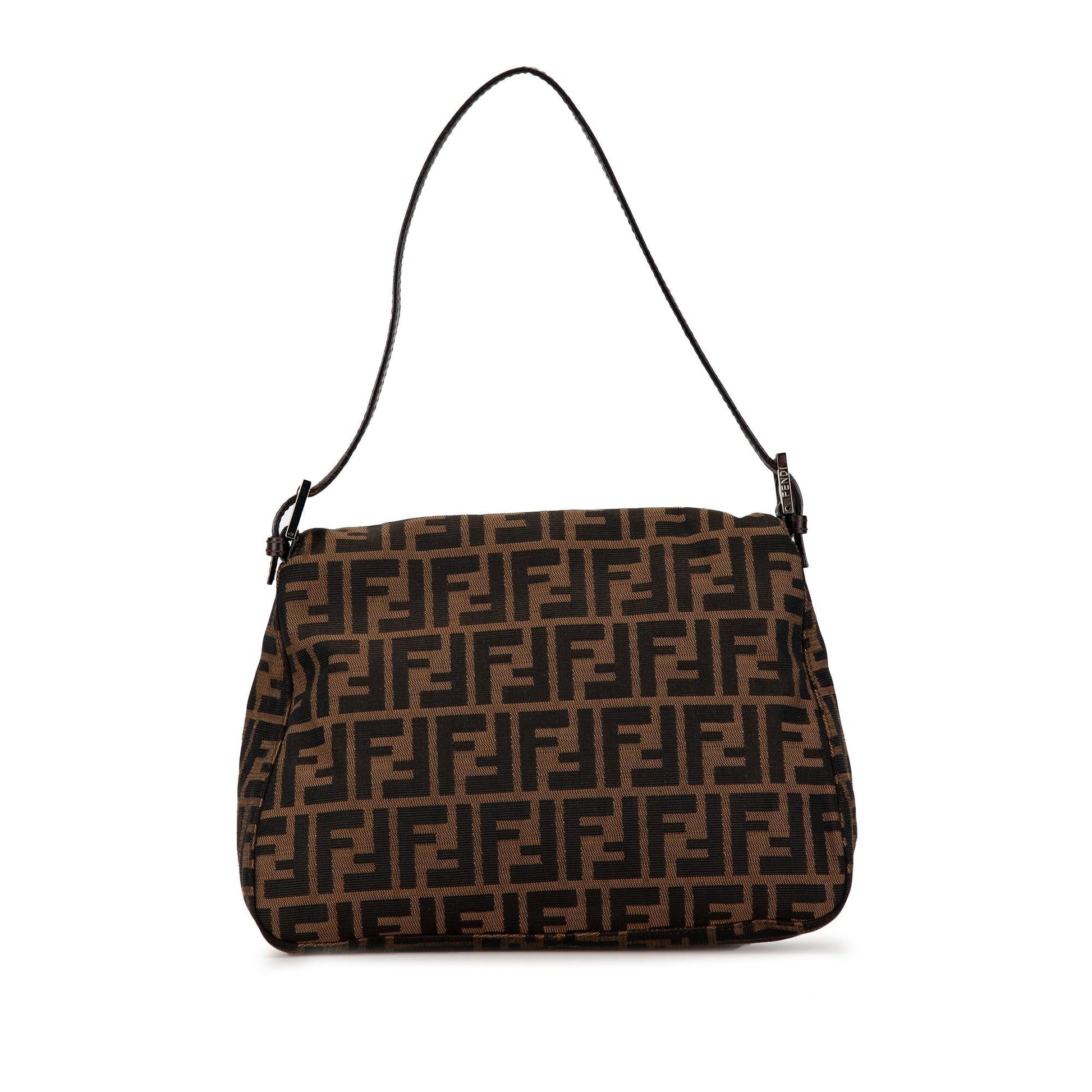 Fendi Zucca Mamma Forever Shg Rn32Br Shoulder Bag Canvas
