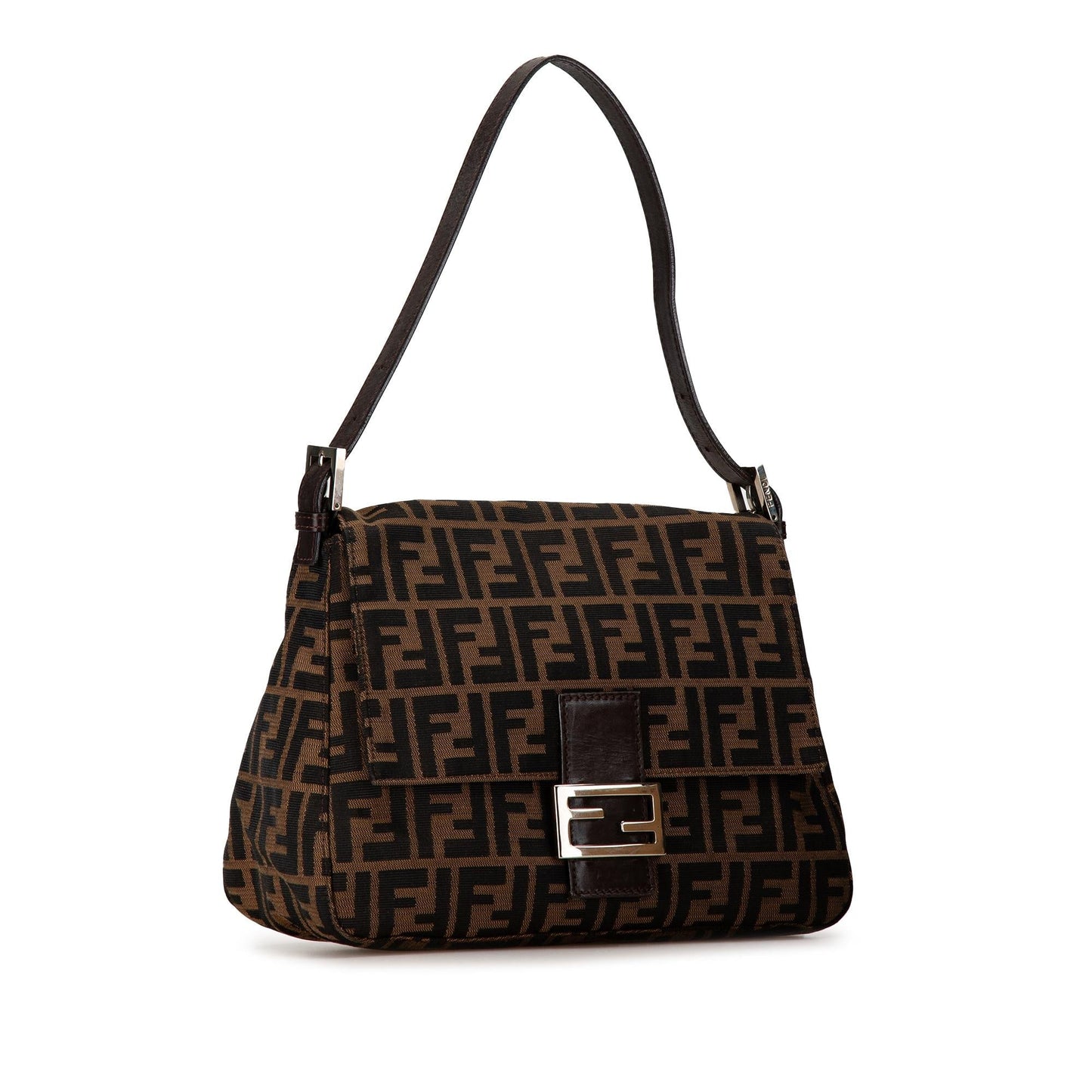 Fendi Zucca Mamma Forever Shg Rn32Br Shoulder Bag Canvas