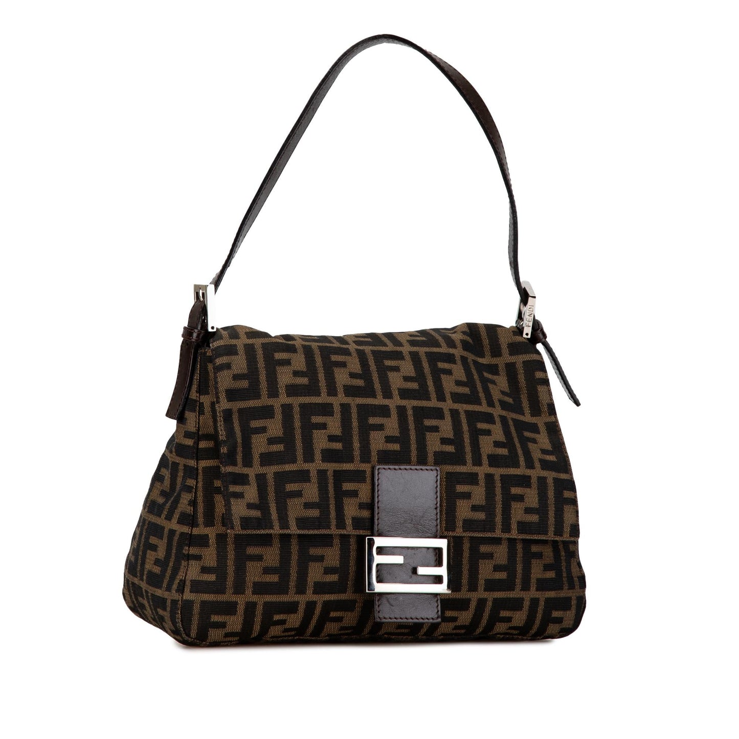 Fendi Zucca Mamma Forever Shg Strrs2 Shoulder Bag Canvas