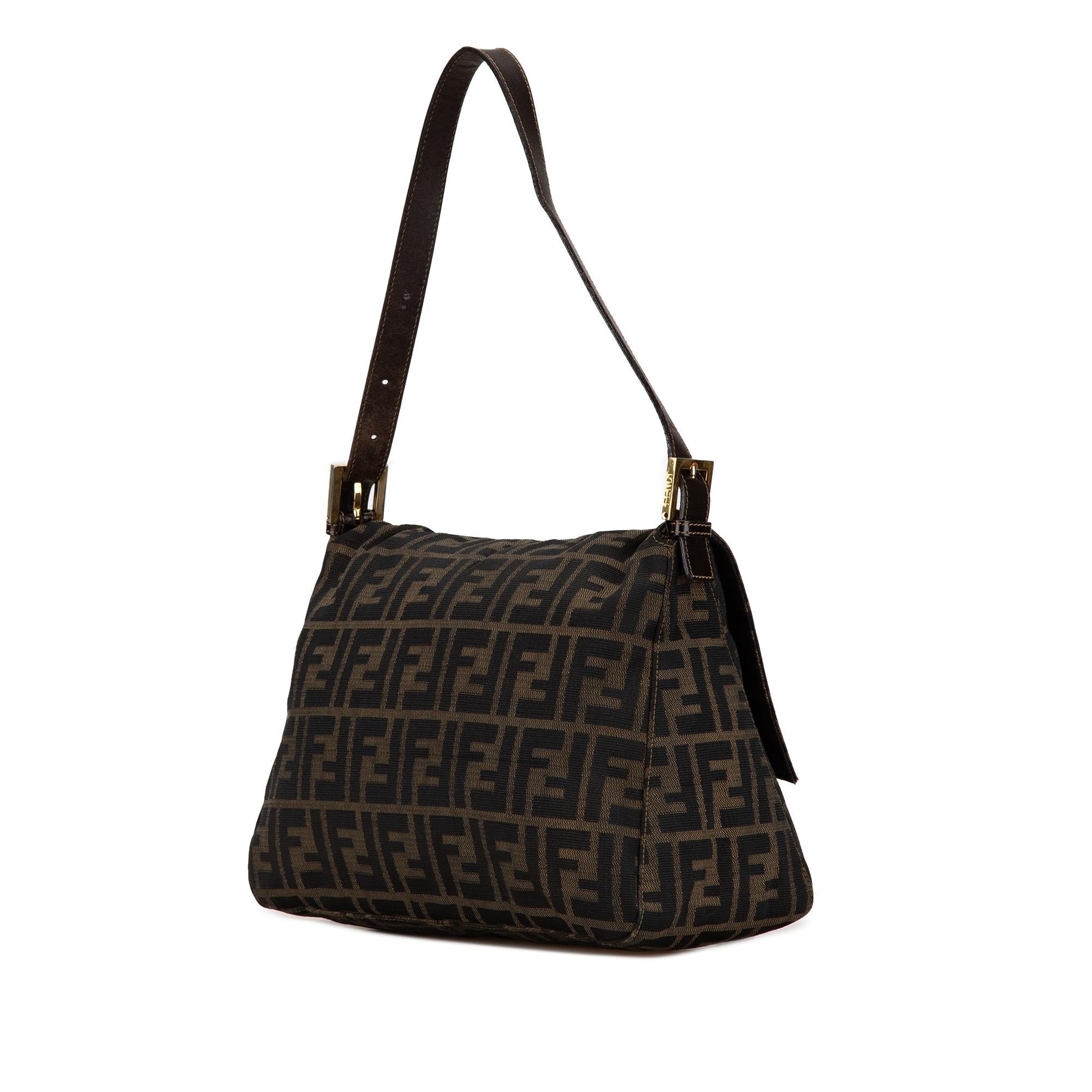 Fendi Zucca Mamma Forever Shg 0Nm4Sd Shoulder Bag Canvas