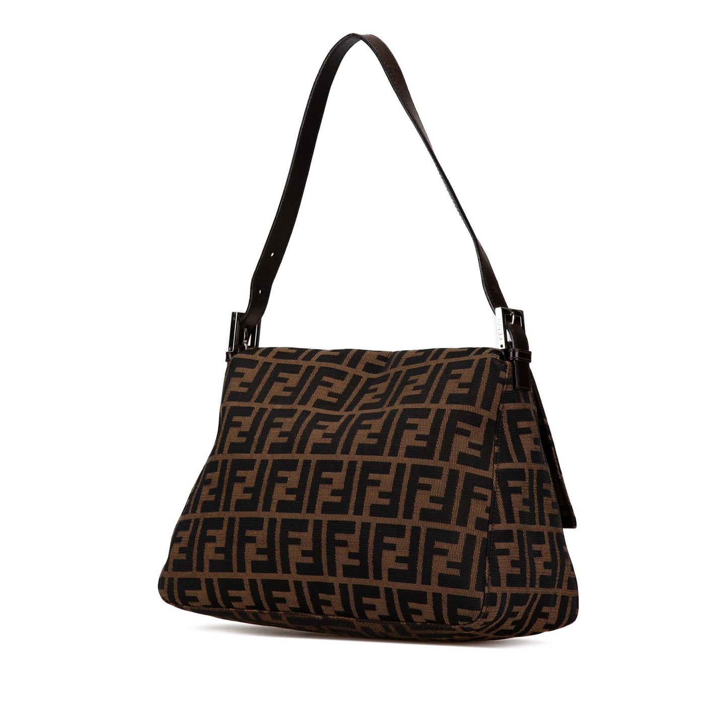 Fendi Zucca Mamma Forever Shg Johdlf Shoulder Bag Canvas