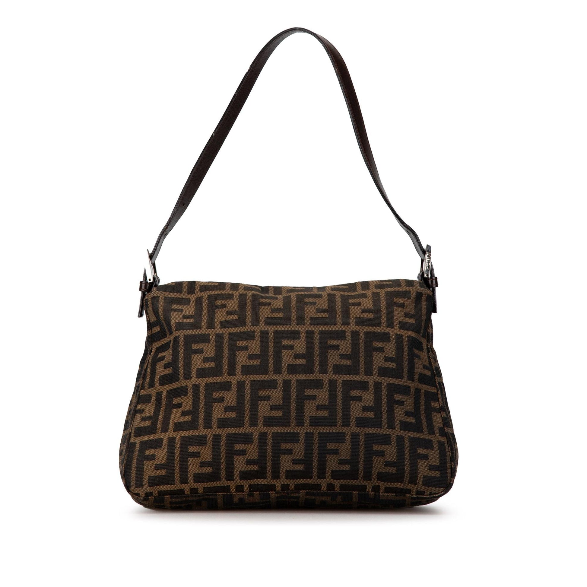 Fendi Zucca Mamma Forever Shg Dbk41W Shoulder Bag Canvas