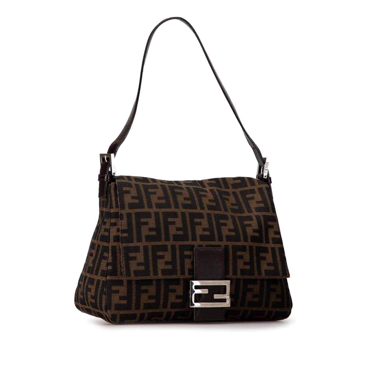 Fendi Zucca Mamma Forever Shg Dbk41W Shoulder Bag Canvas