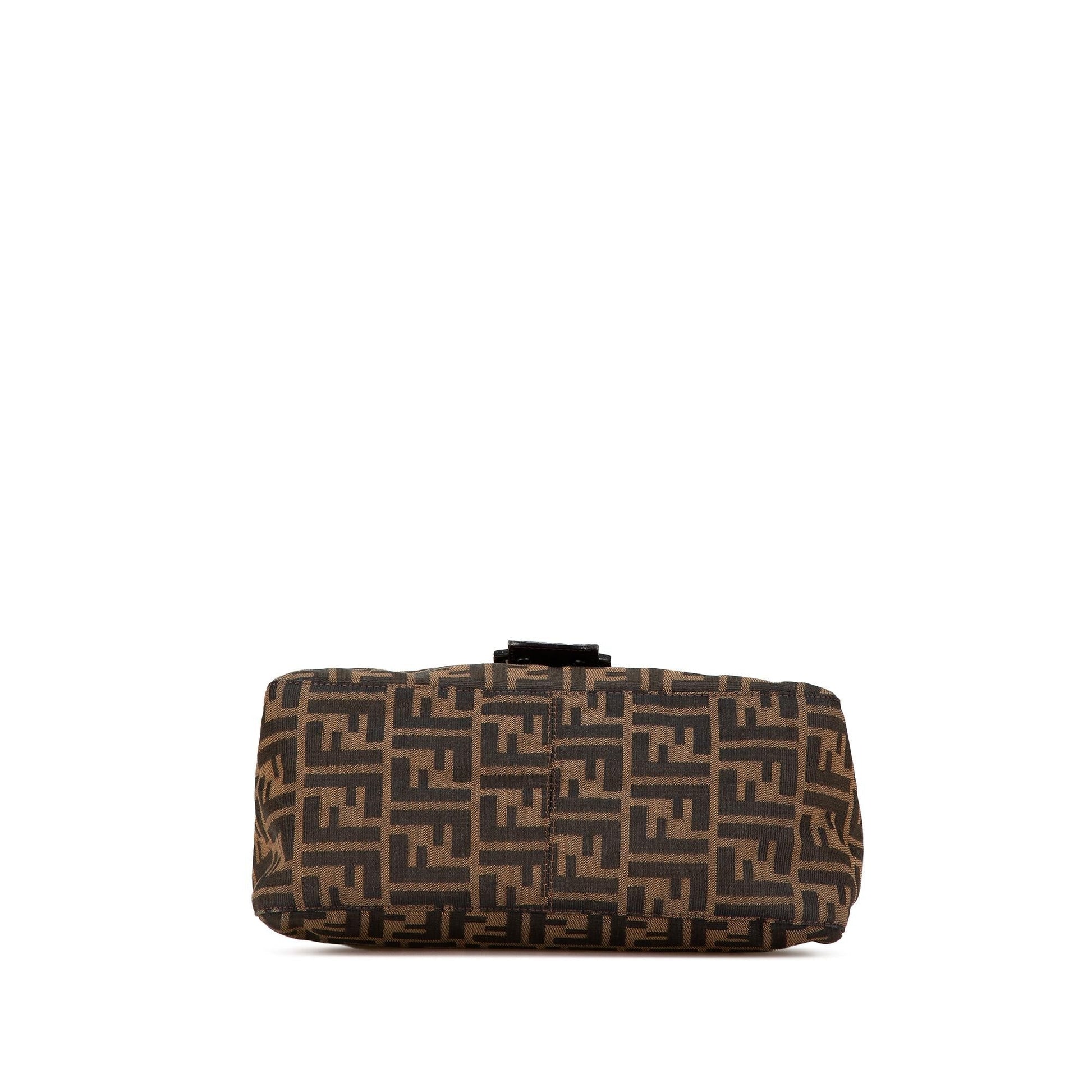 Fendi Zucca Mamma Forever Shoulder Bag Canvas Canvas Mamma Forever