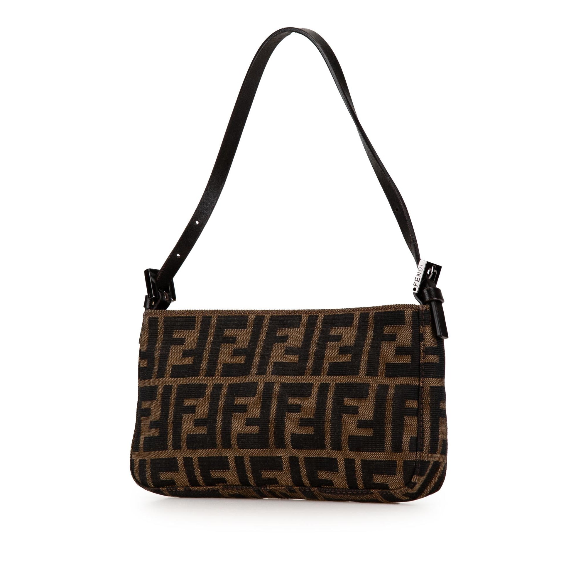 Fendi Zucca Pochette Shg 6Djrfd Shoulder Bag Canvas