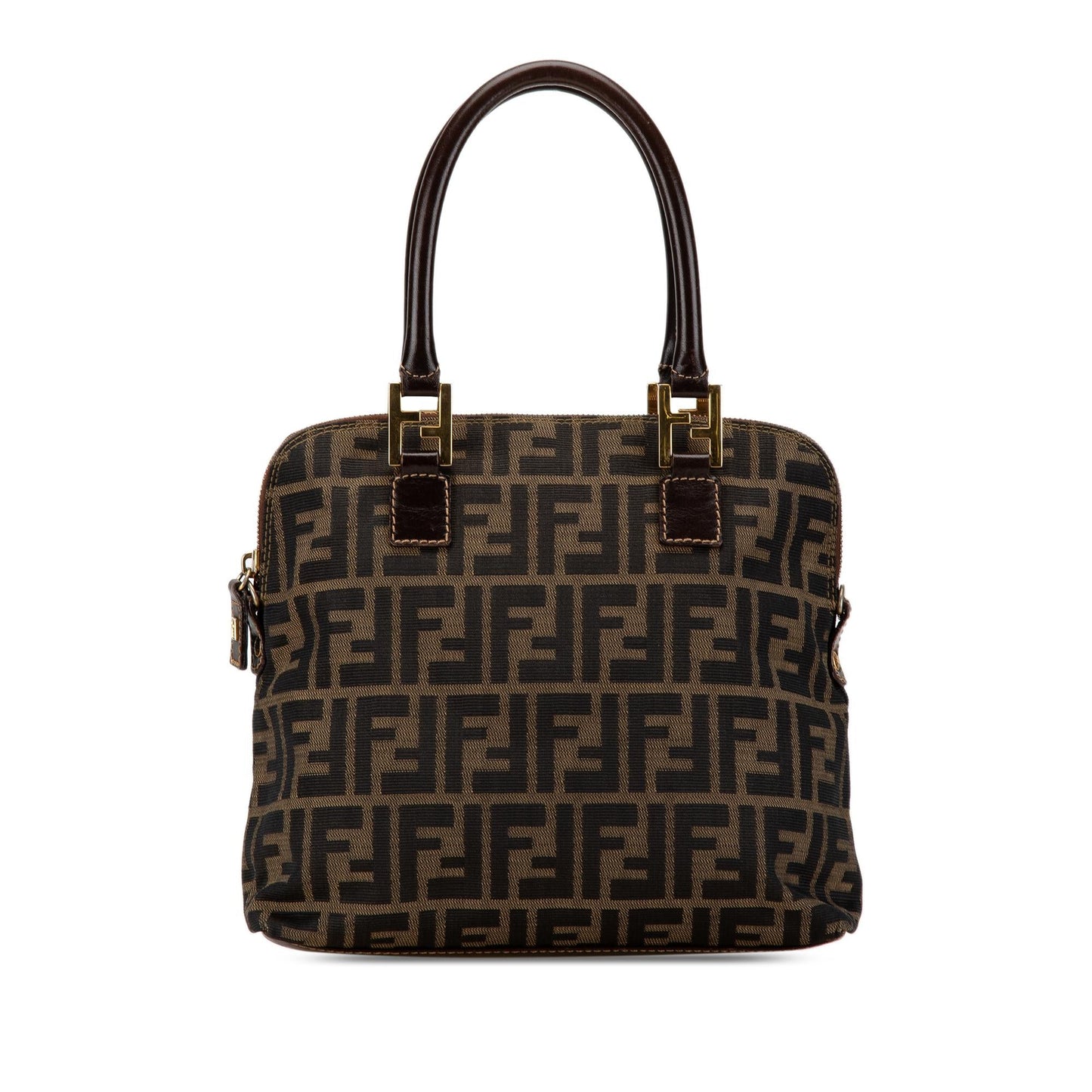 Fendi Zucca Satchel Shg Vwjr6Z Canvas Satchel Bag