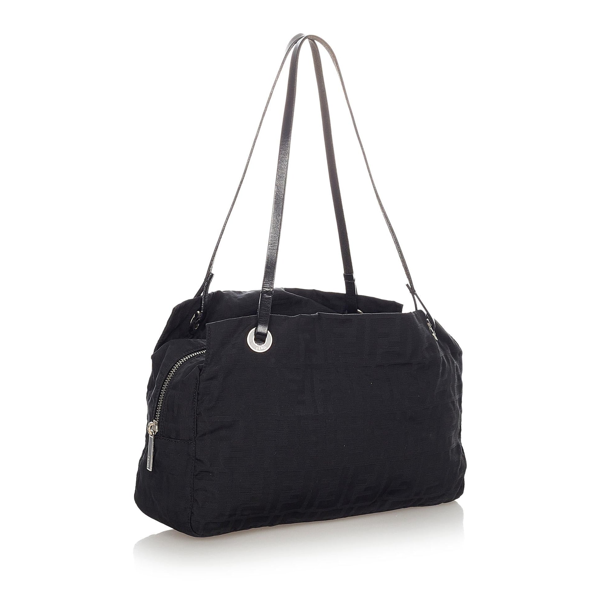 Fendi Zucca Shoulder Bag Shg Canvas Bag Shg 31737