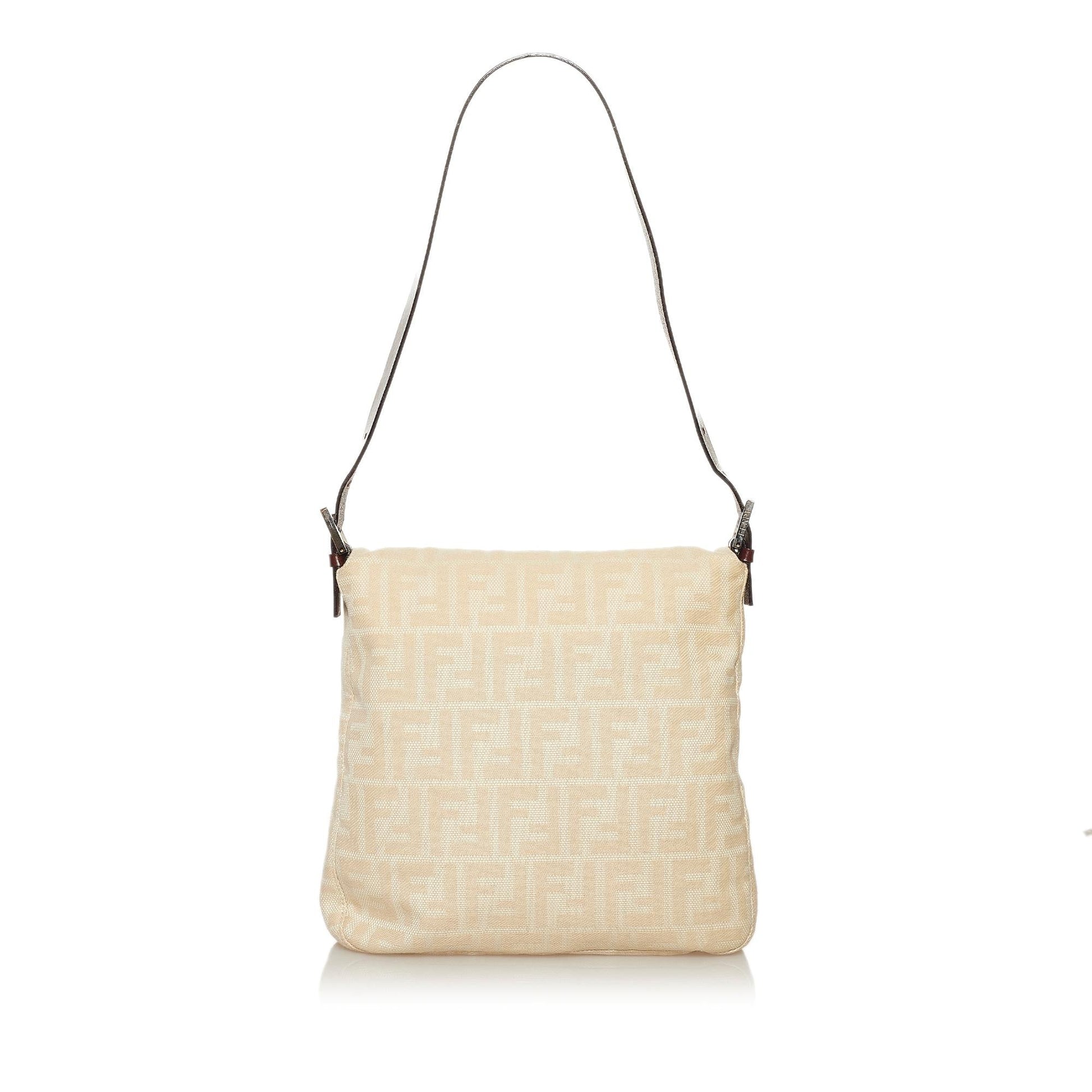 Fendi Zucca Shoulder Bag Shg Canvas Bag Shg 34841