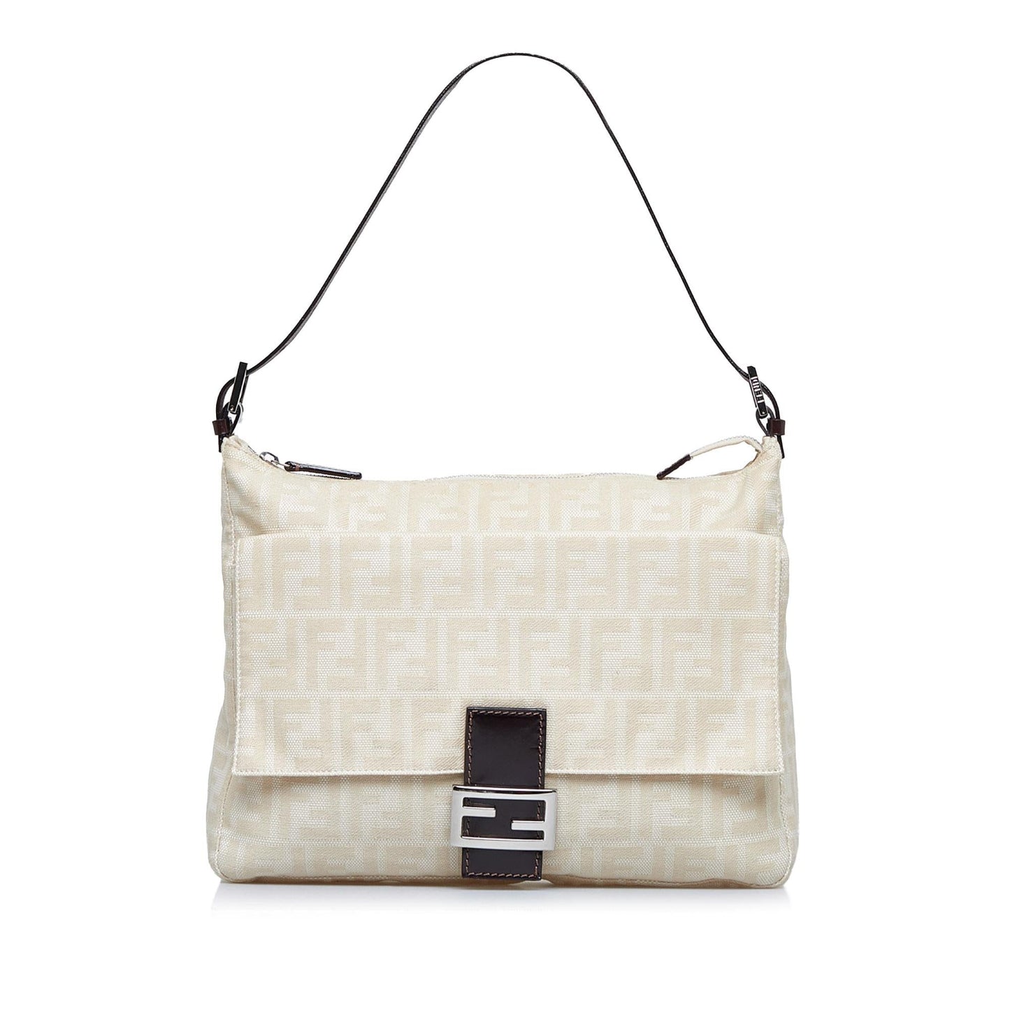 Fendi Zucca Shoulder Bag Shg Pqehok Canvas