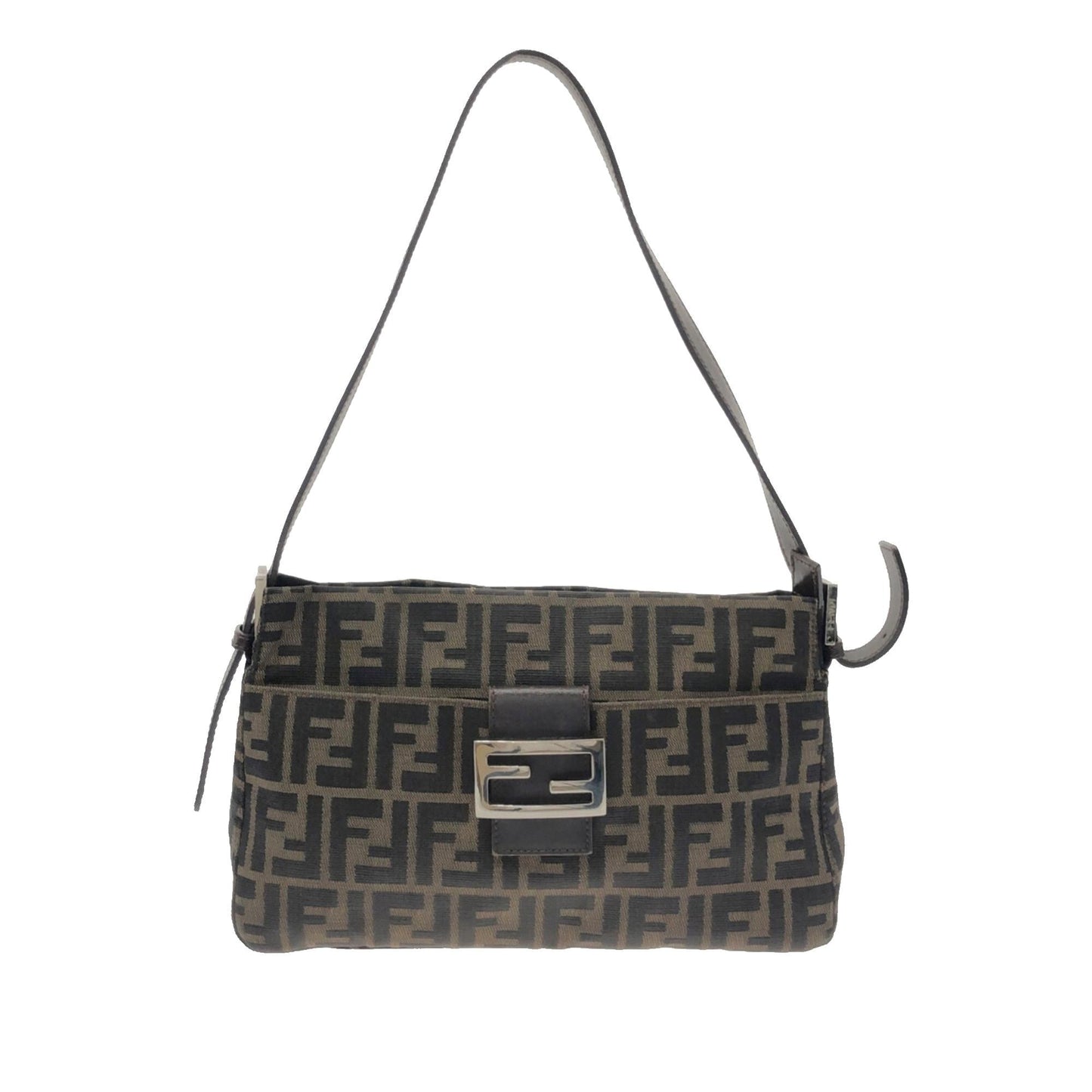 Fendi Zucca Shoulder Bag Shg Fodljp Canvas