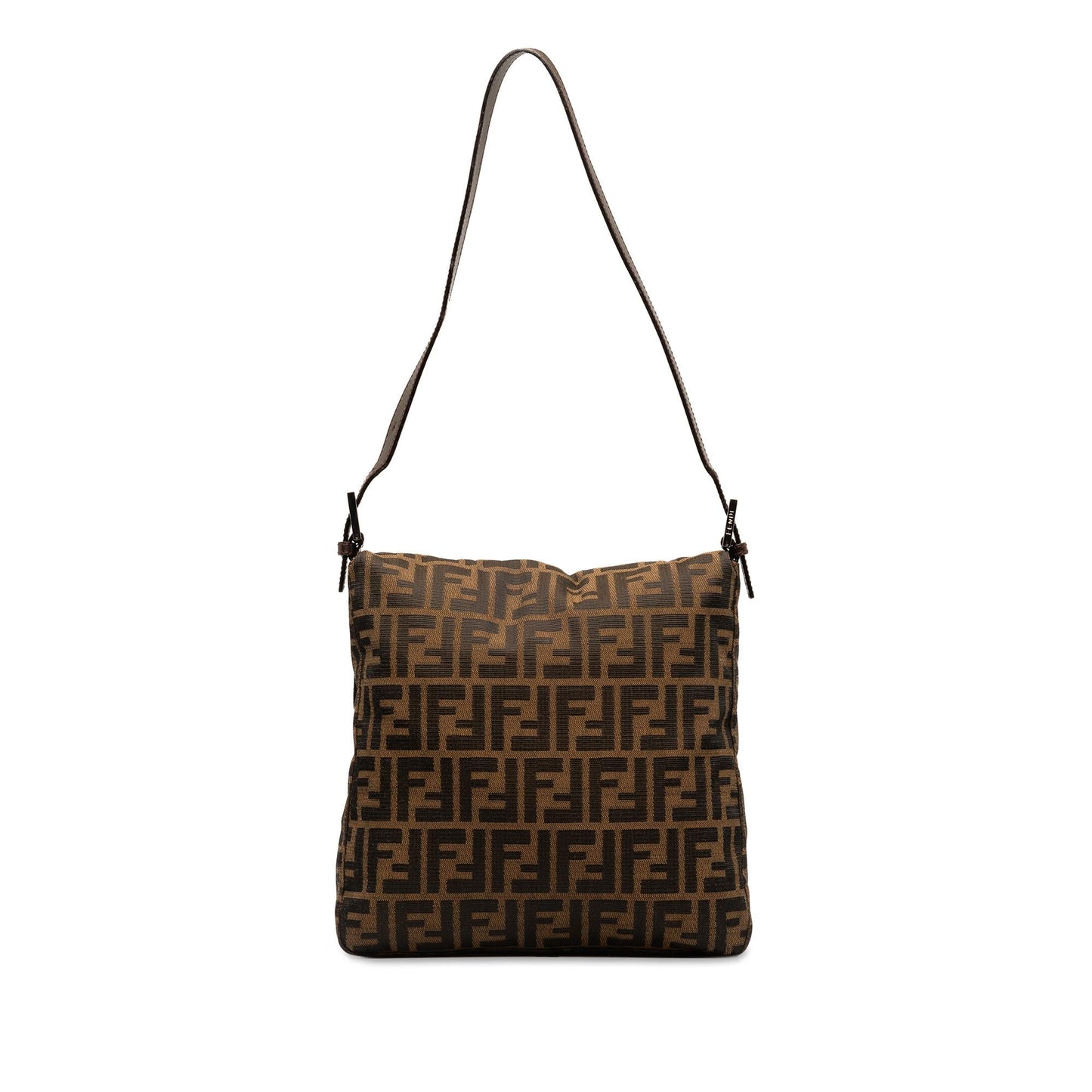 Fendi Zucca Shoulder Bag Canvas