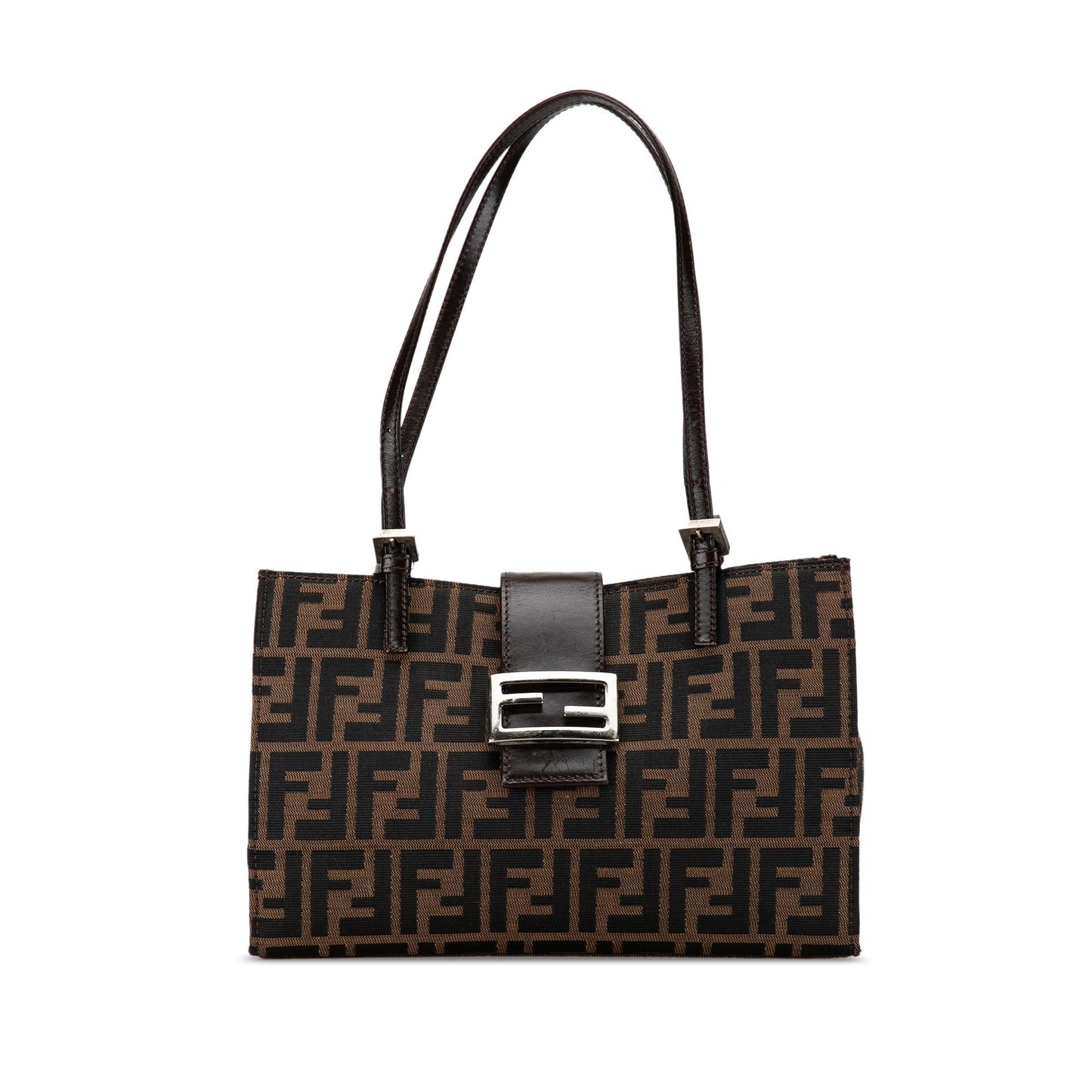 Fendi Zucca Shoulder Bag Shg Gvok0H Canvas