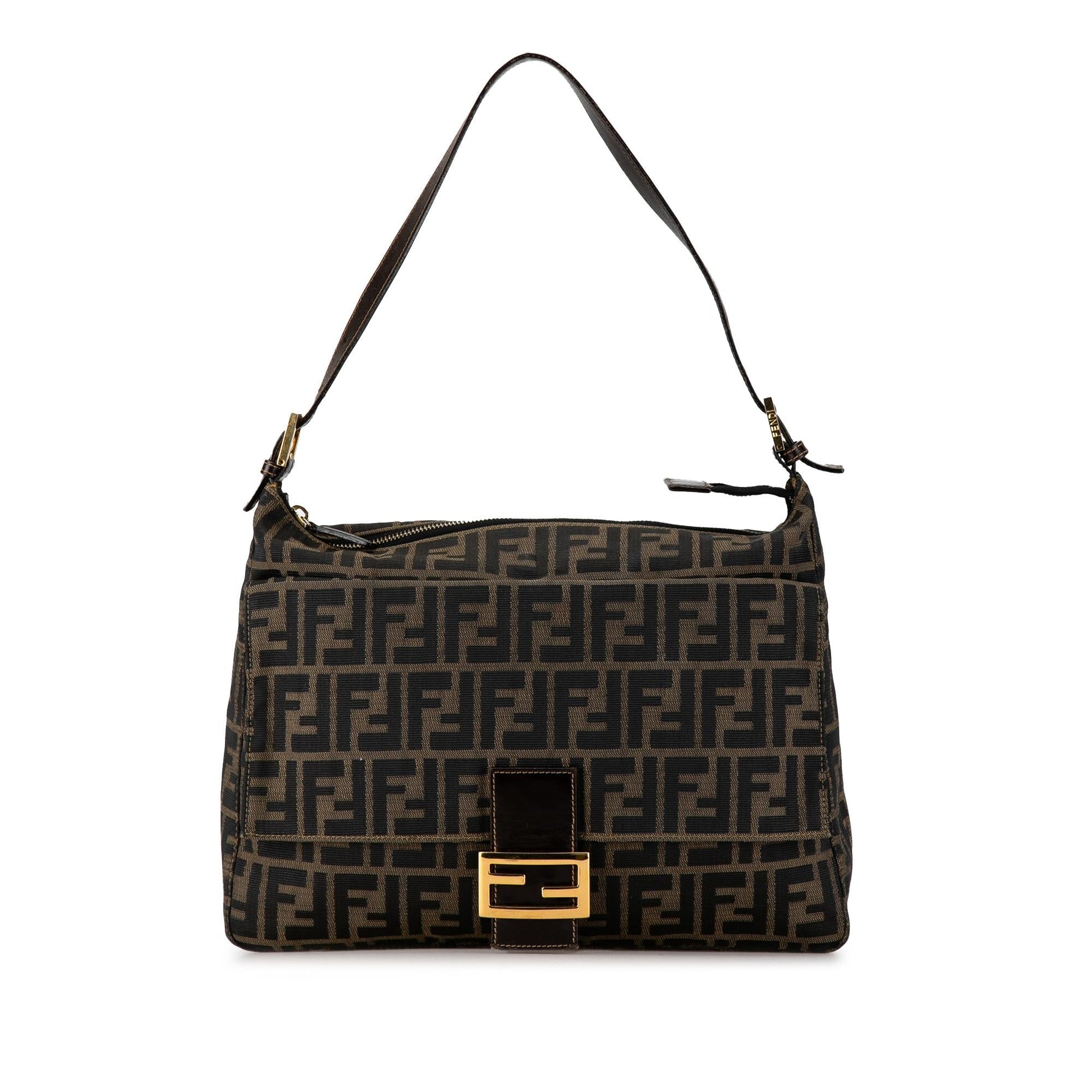Fendi Zucca Shoulder Bag Shg Si6Emc Canvas
