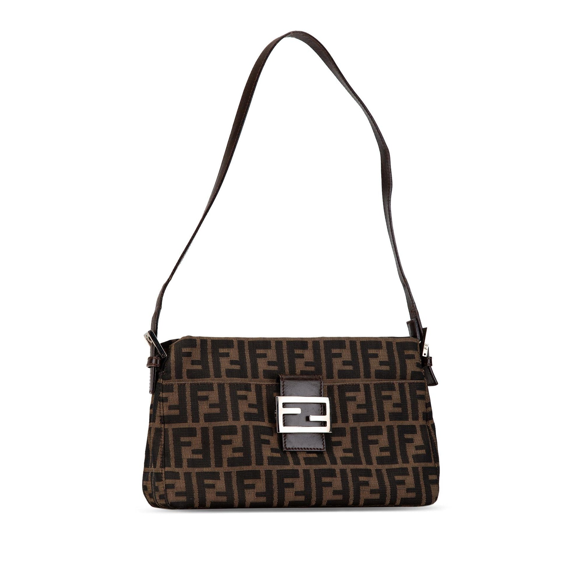 Fendi Zucca Shoulder Bag Shg Wuen4V Canvas