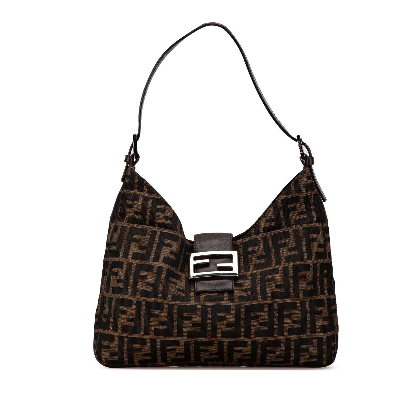 Fendi Zucca Shoulder Bag Shg Jh9Pzv Canvas