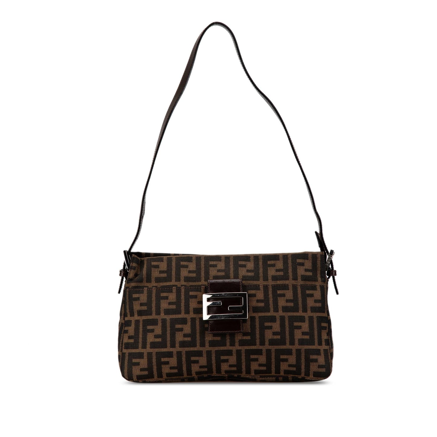 Fendi Zucca Shoulder Bag Shg 7Qcrun Canvas