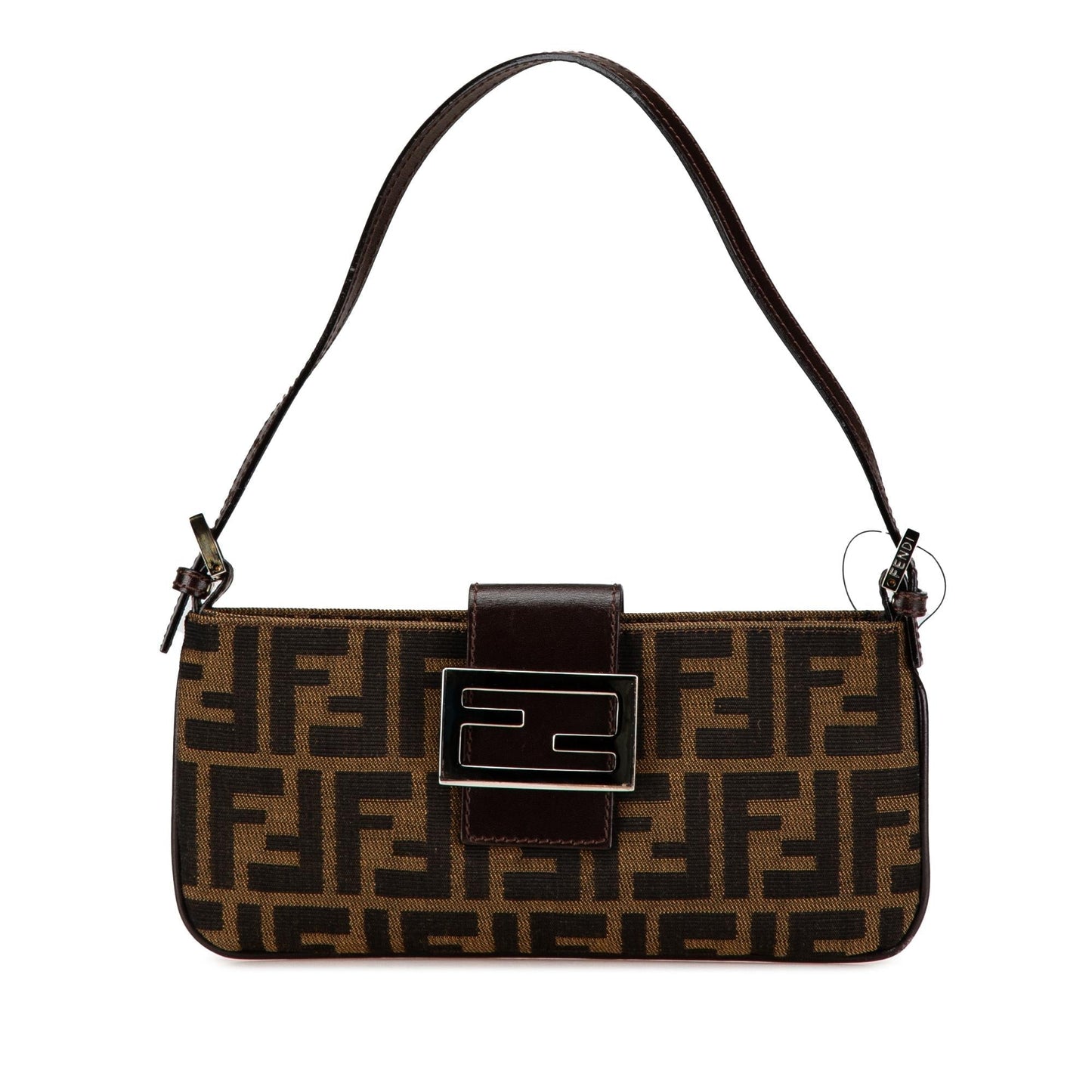 Fendi Zucca Shoulder Bag Canvas Shoulder Bag 9