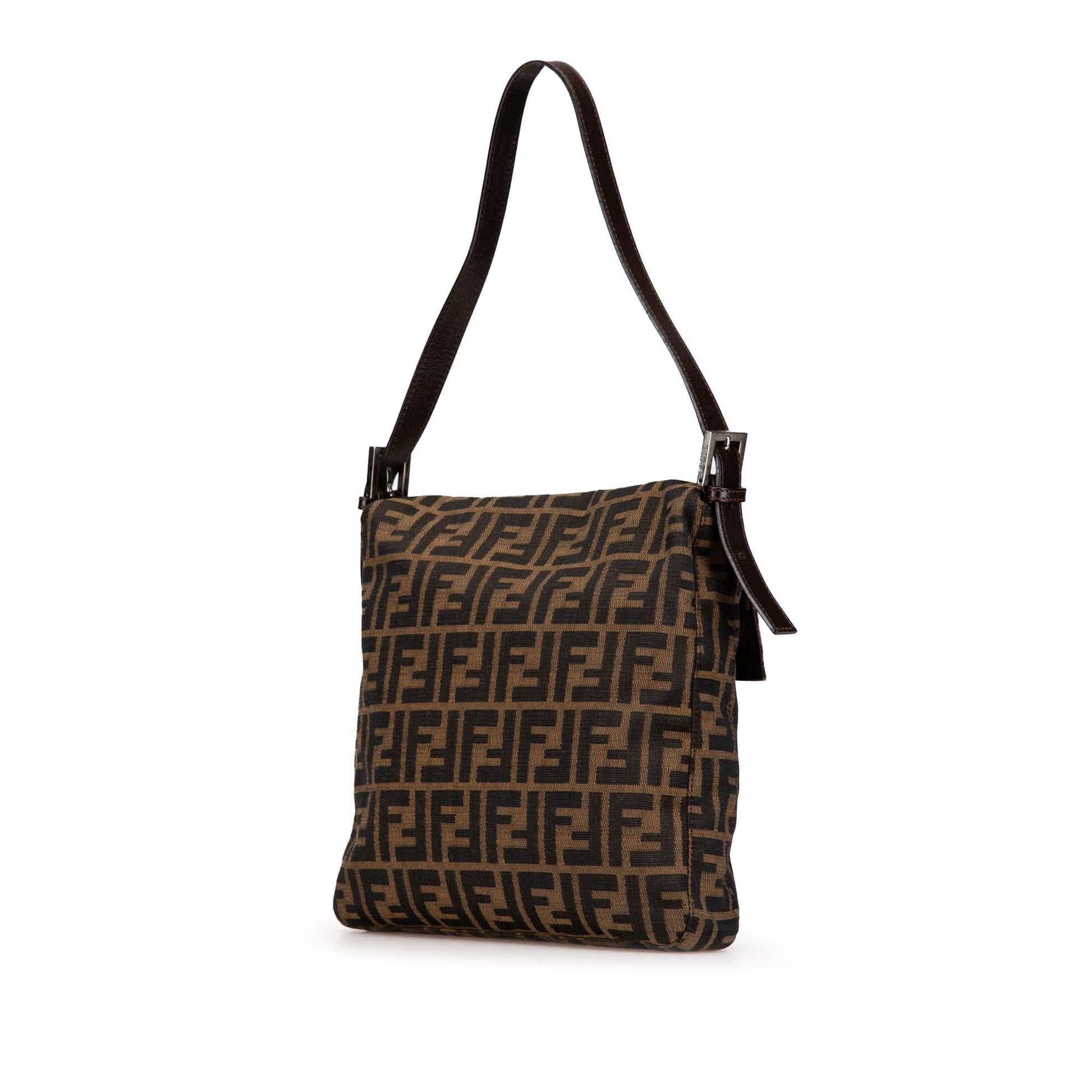 Fendi Zucca Shoulder Bag Canvas Shoulder Bag 6