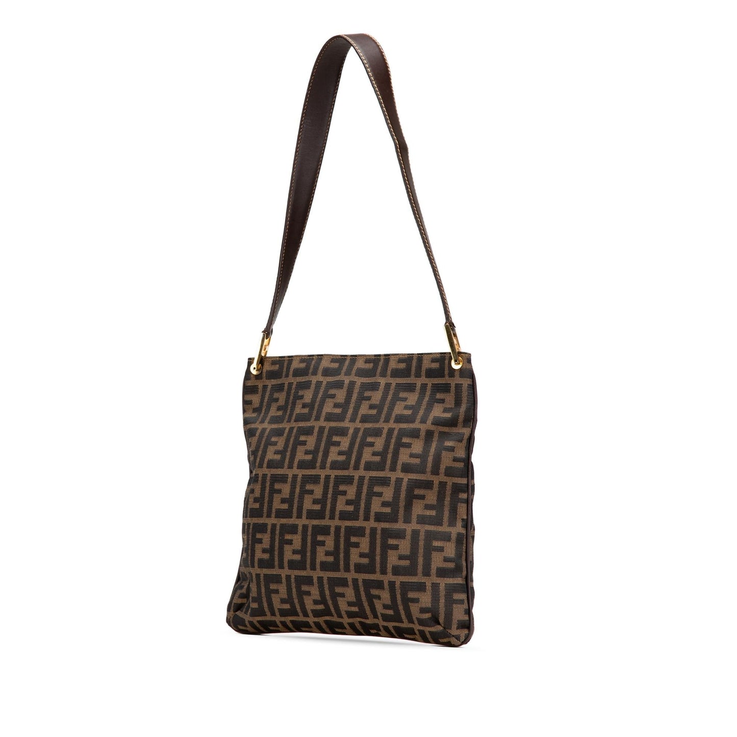 Fendi Zucca Shoulder Bag Canvas Shoulder Bag 16
